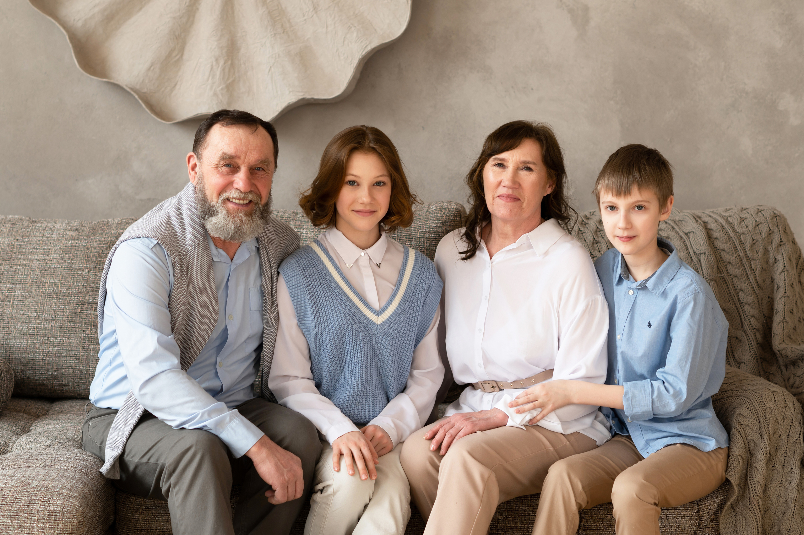 Семья Пушенко. Семейный фотограф в Красноярске Надежда Кошелева