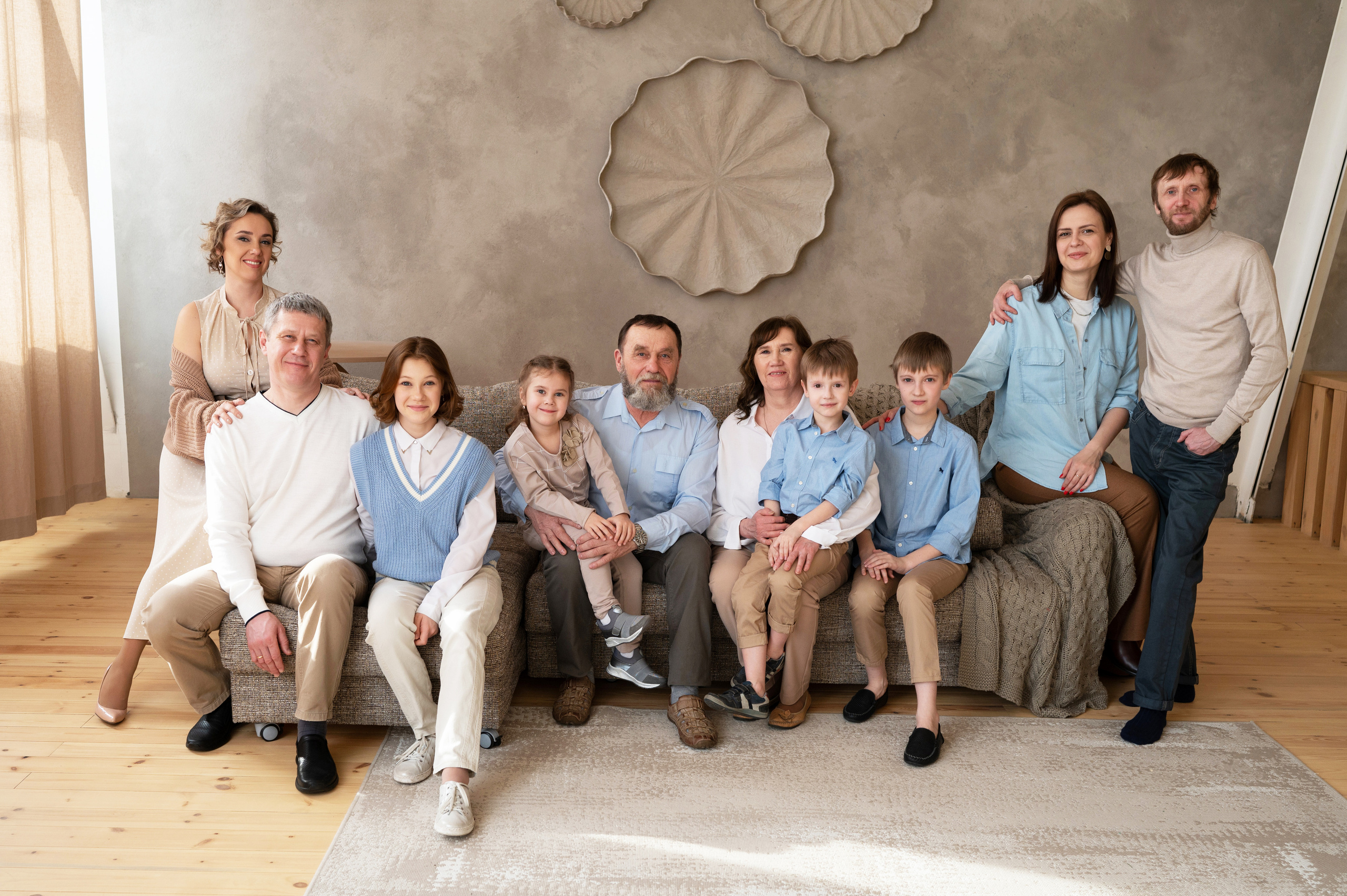 Семья Пушенко. Семейный фотограф в Красноярске Надежда Кошелева