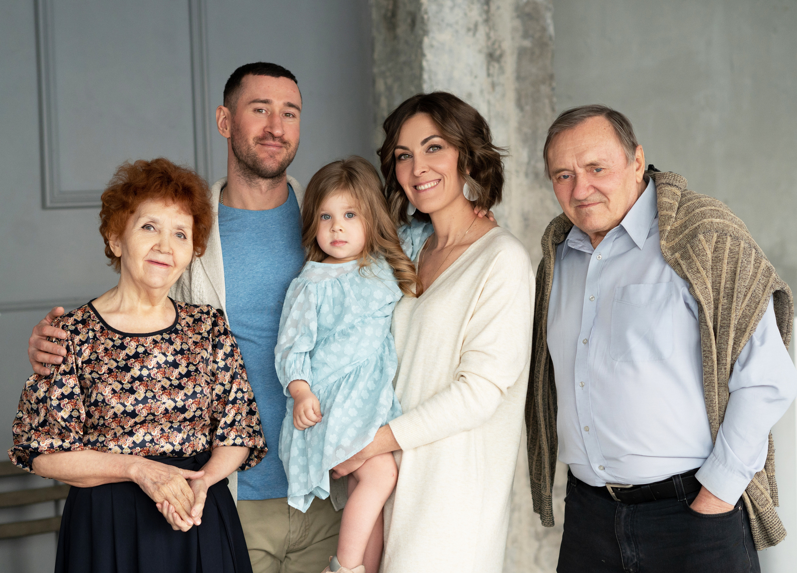 Связь поколений. Семейный фотограф в Красноярске Надежда Кошелева