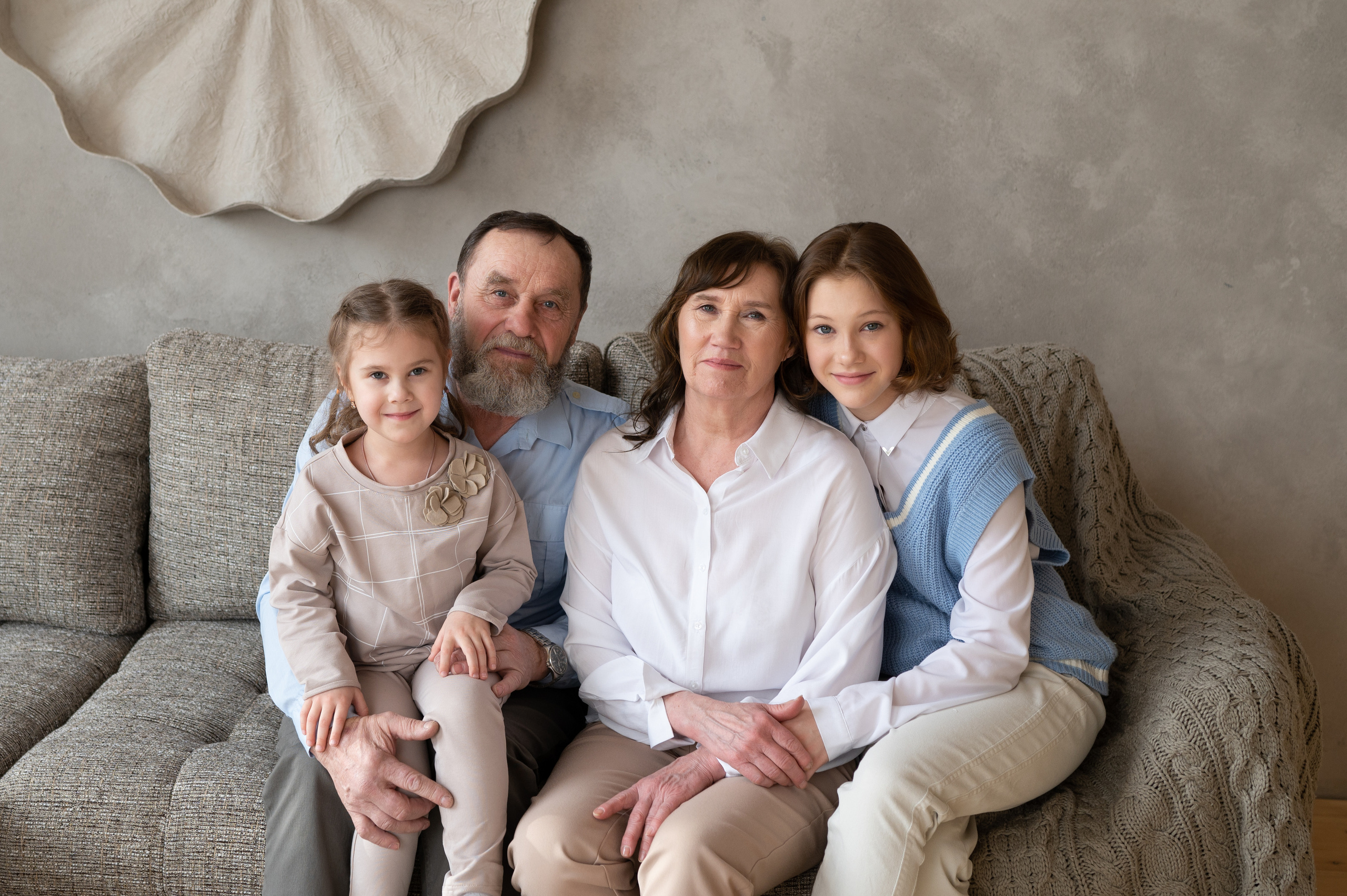 Семья Пушенко. Семейный фотограф в Красноярске Надежда Кошелева