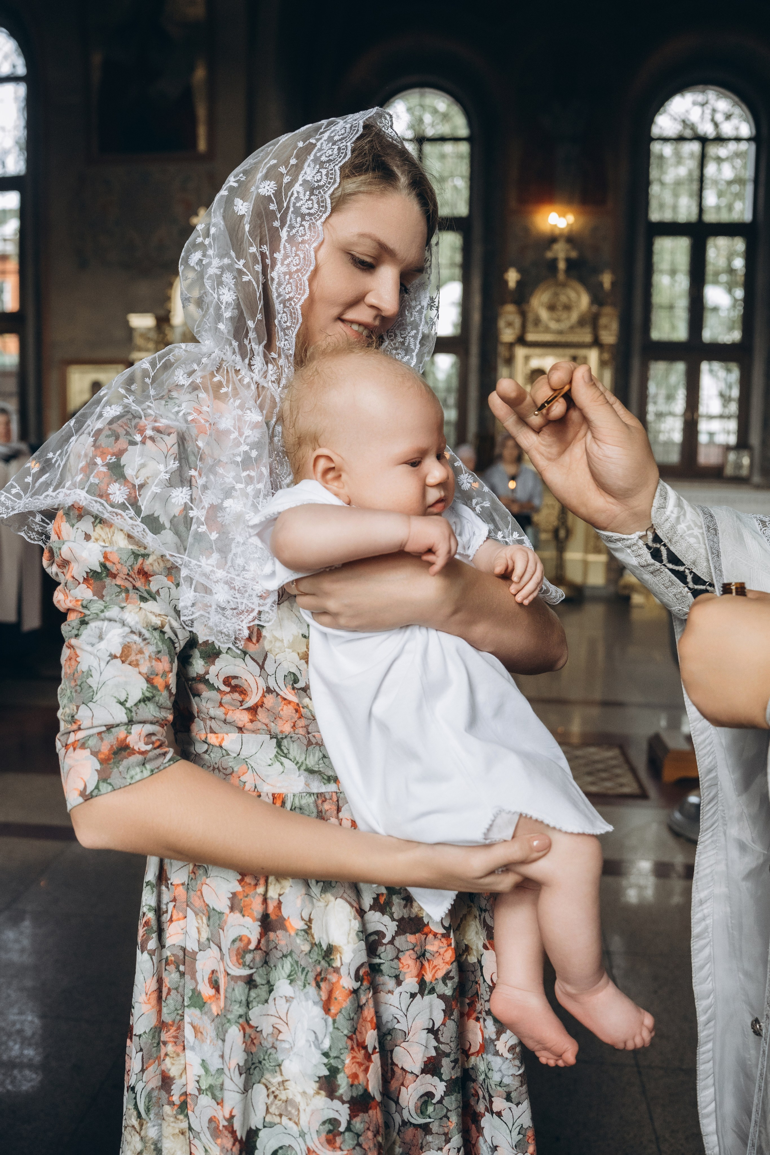 Крещение Филиппа. Фотограф Ольга Рубцова в Москве и Московской области