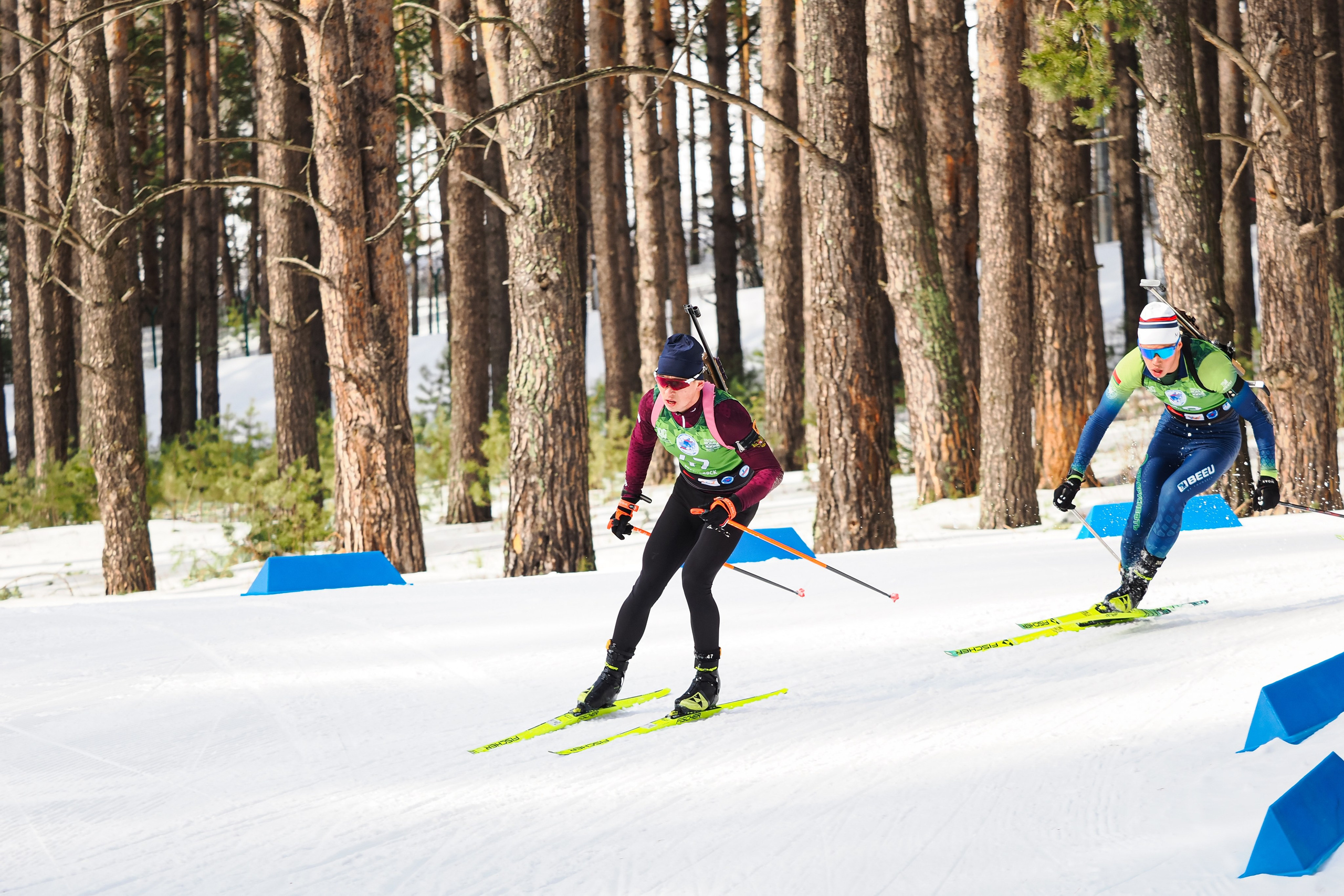 Биатлон / Первенство России. Репортажный фотограф Алексей Козьмин