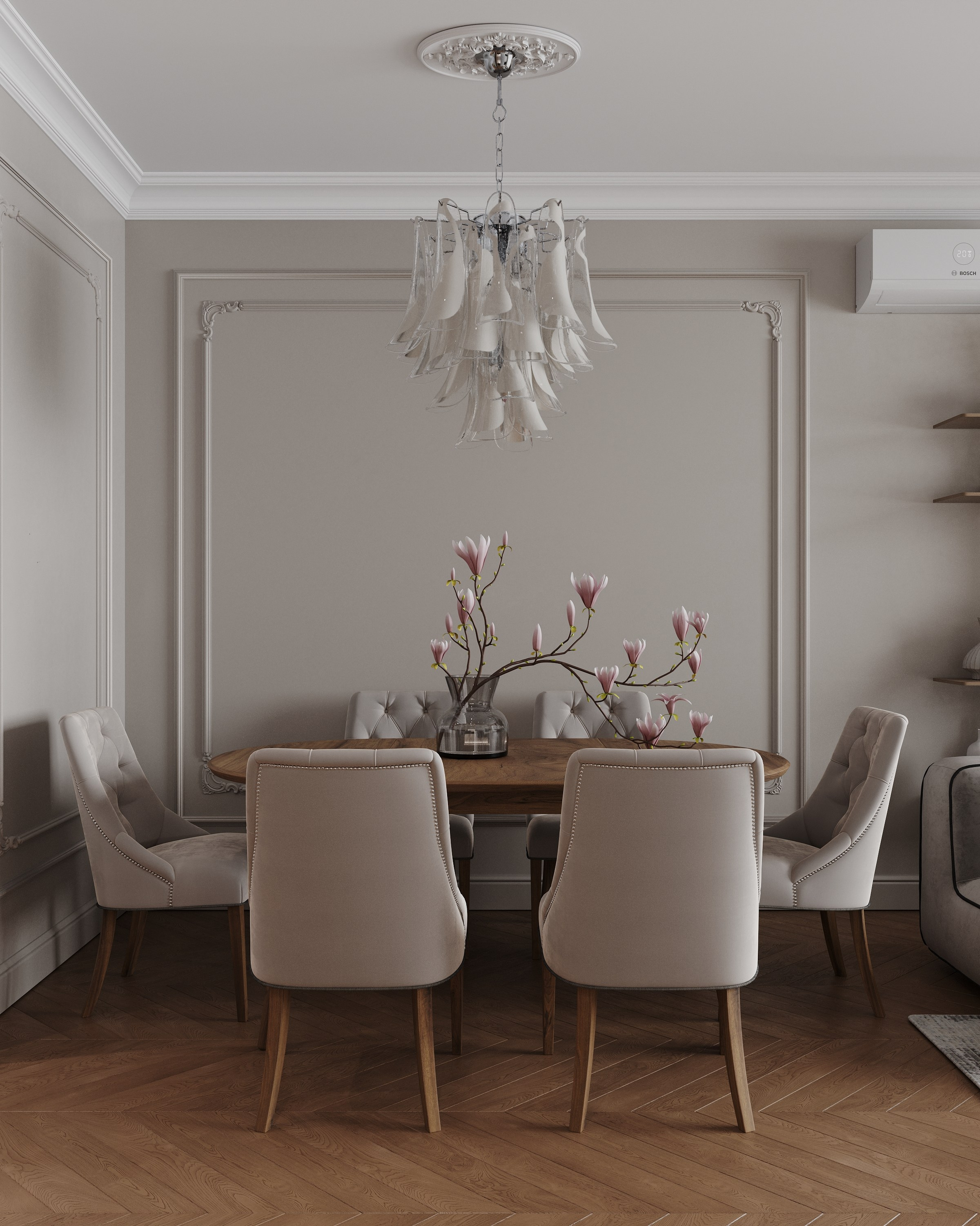 ЖК Легенда Московский 65 106 кв.м, г. Санкт-Петербург. 3d визуализатор Анастасия Науменко