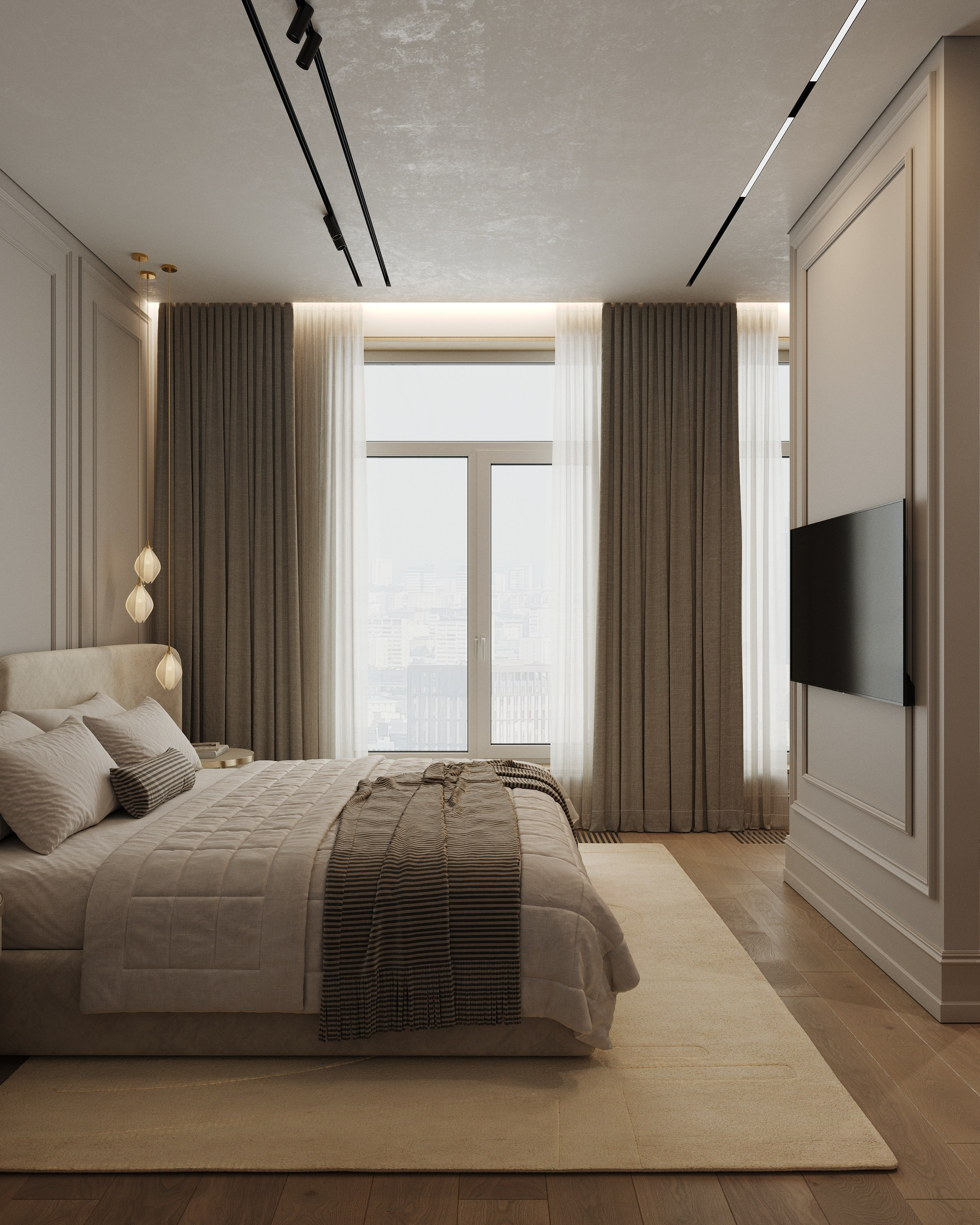 SPB | DOMINO 61 м². 3d визуализатор Анастасия Науменко