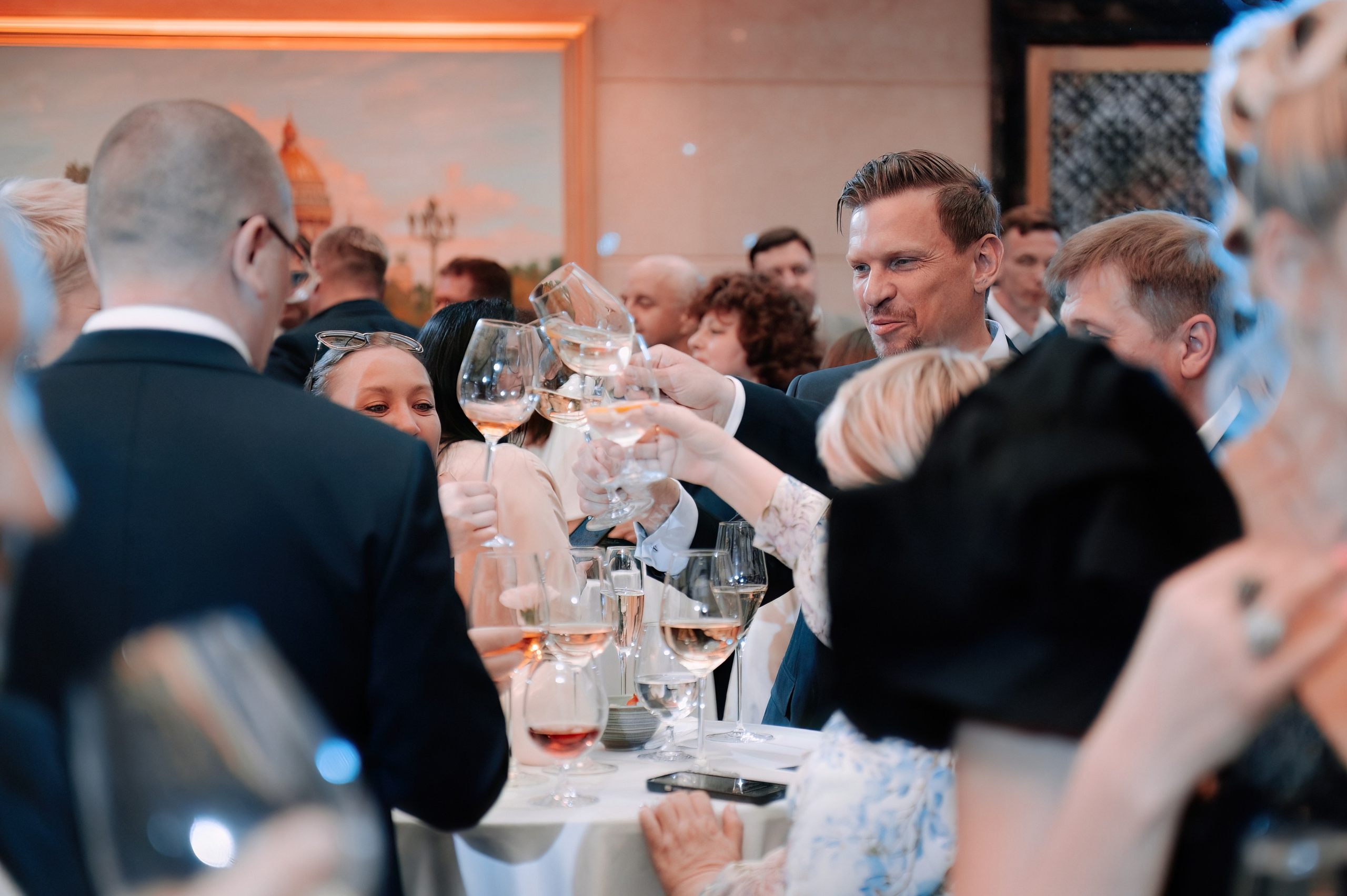 Ужин от правительства Москвы в Lotte отель. Коммерческий фотограф в Санкт-Петербурге Анна Кобзарь