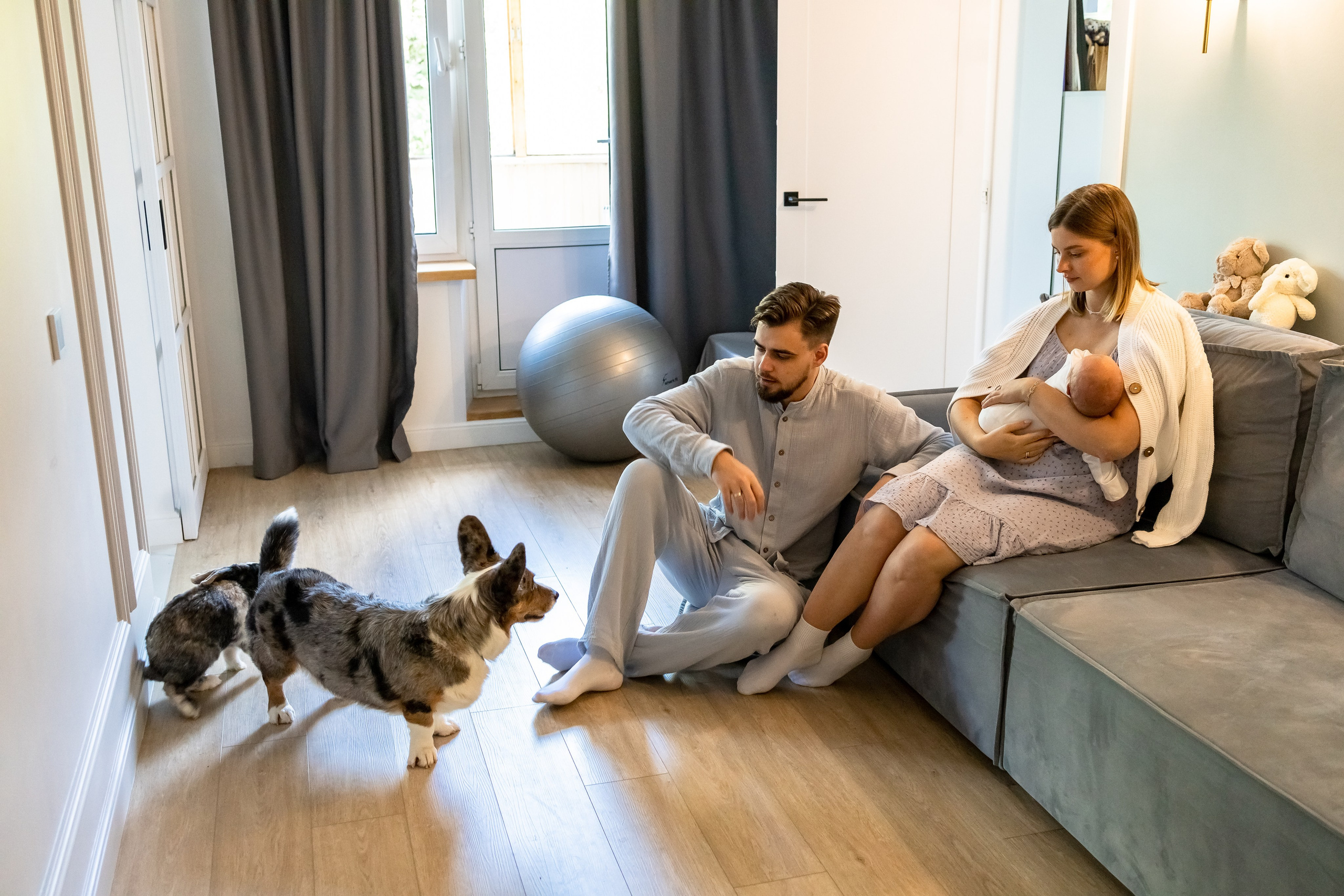 Мирослав и семья. Ангелина Богданова, междисциплинарная художница