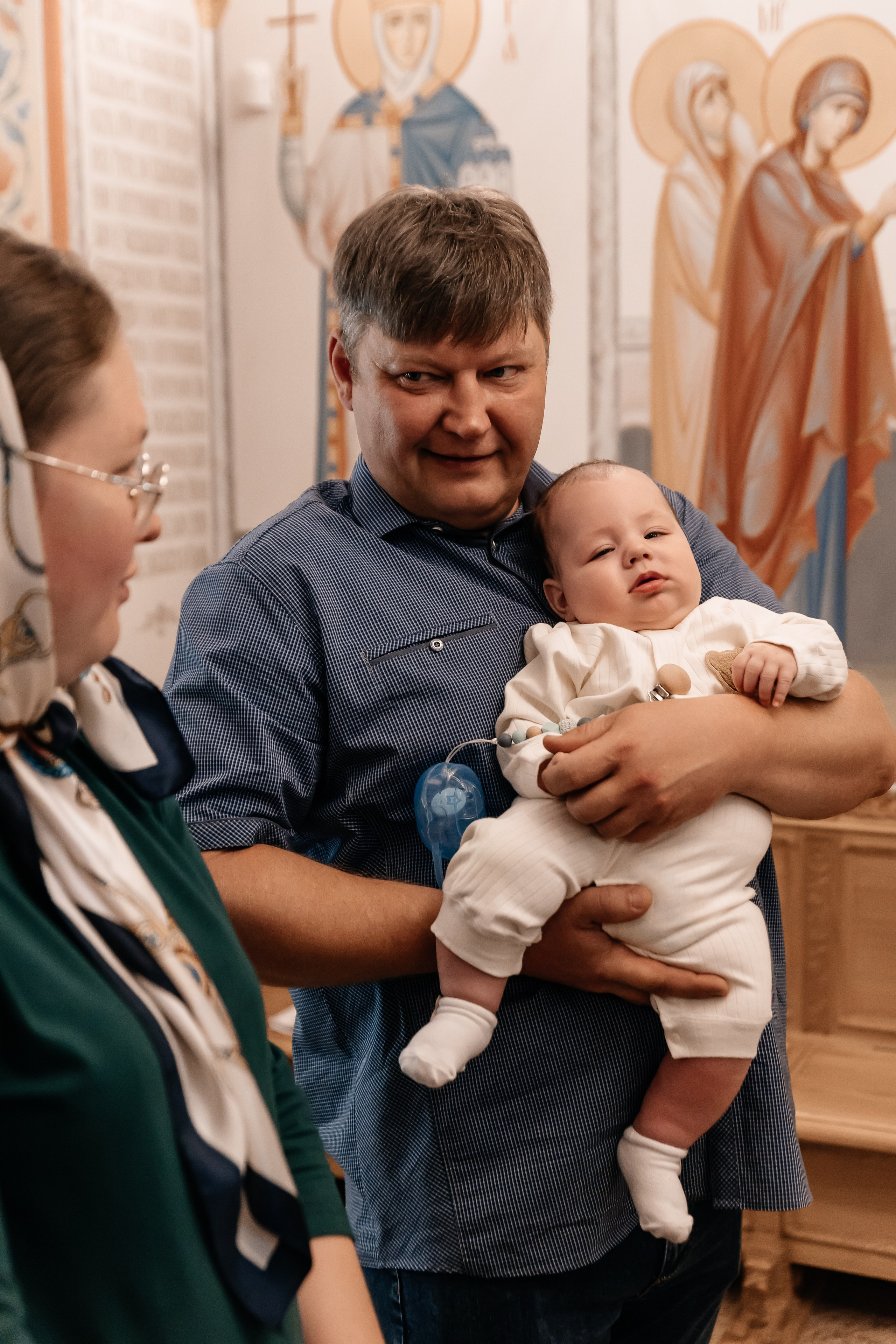 Крещение Максима. Семейный фотограф Минск Усова Ольга