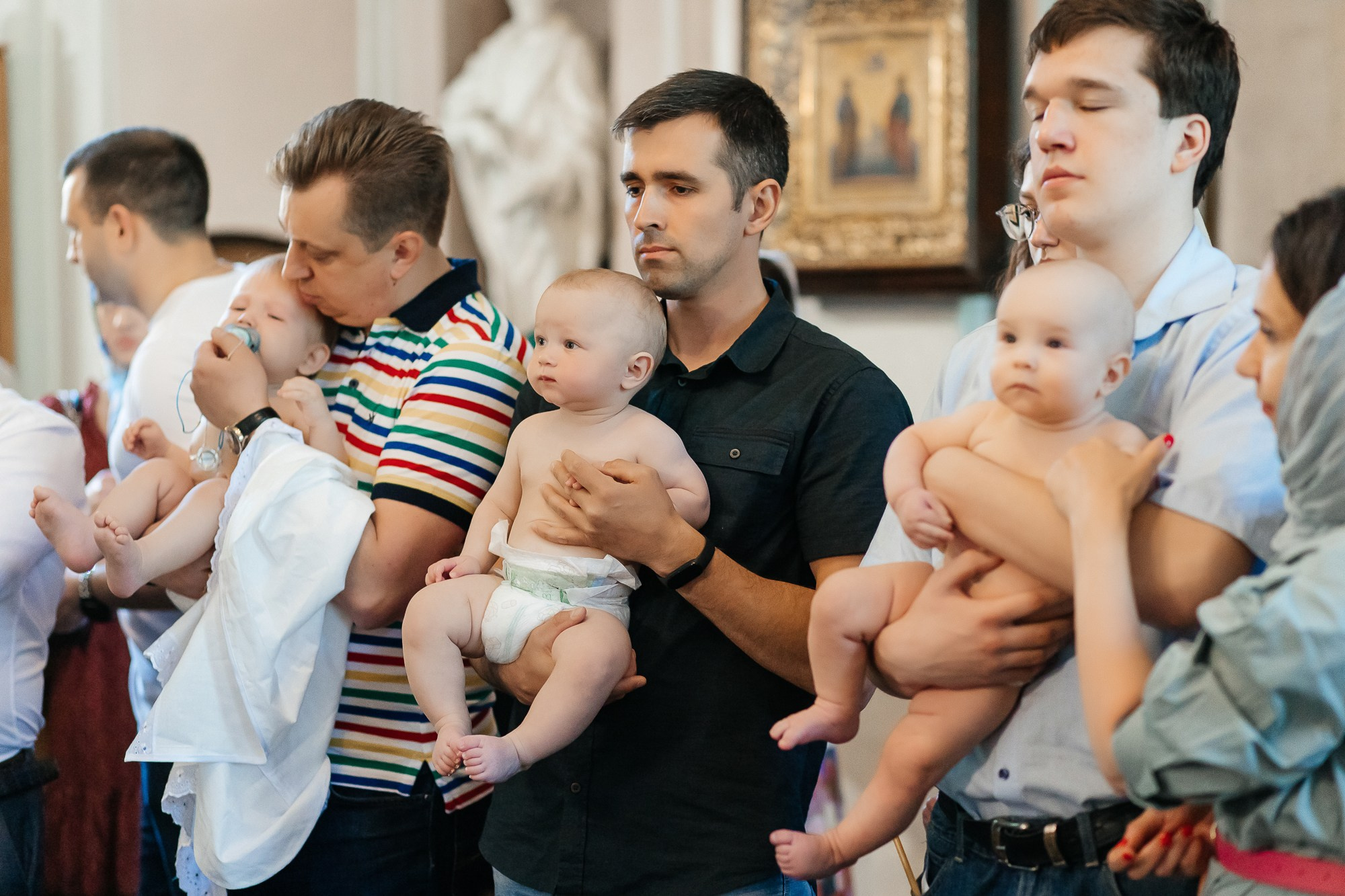 Таинство крещения Дмитрия (28 мая 2023). Свадебный и семейный фотограф Крамар Наталья