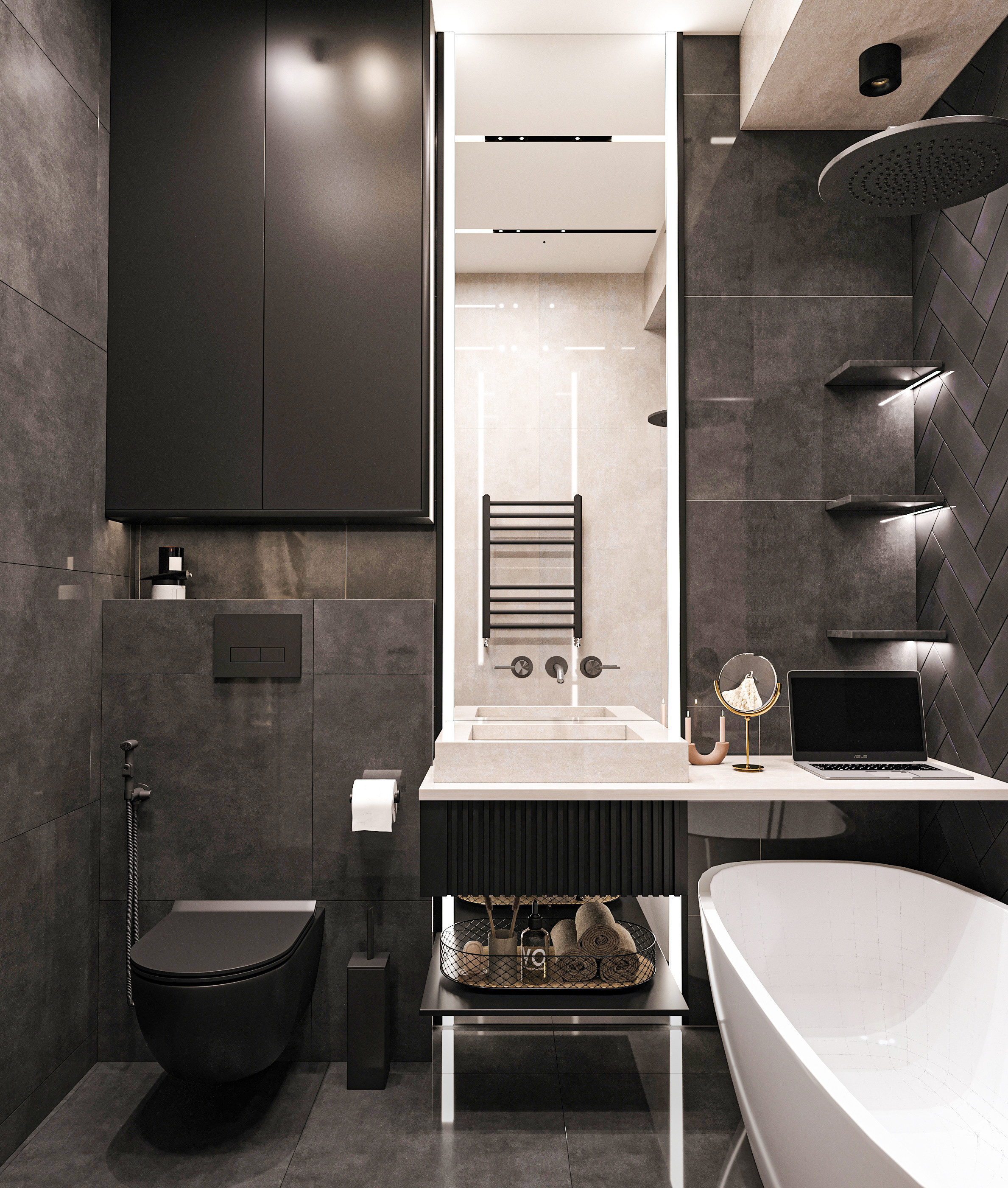 Воробьевы горы — 8 м². Студия дизайна интерьера — ODS.studio