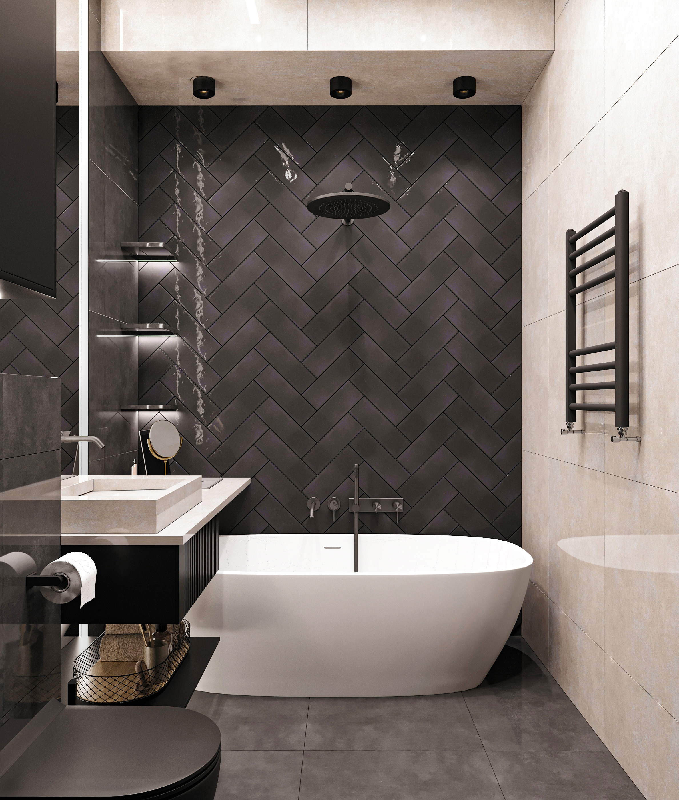 Воробьевы горы — 8 м². Студия дизайна интерьера — ODS.studio