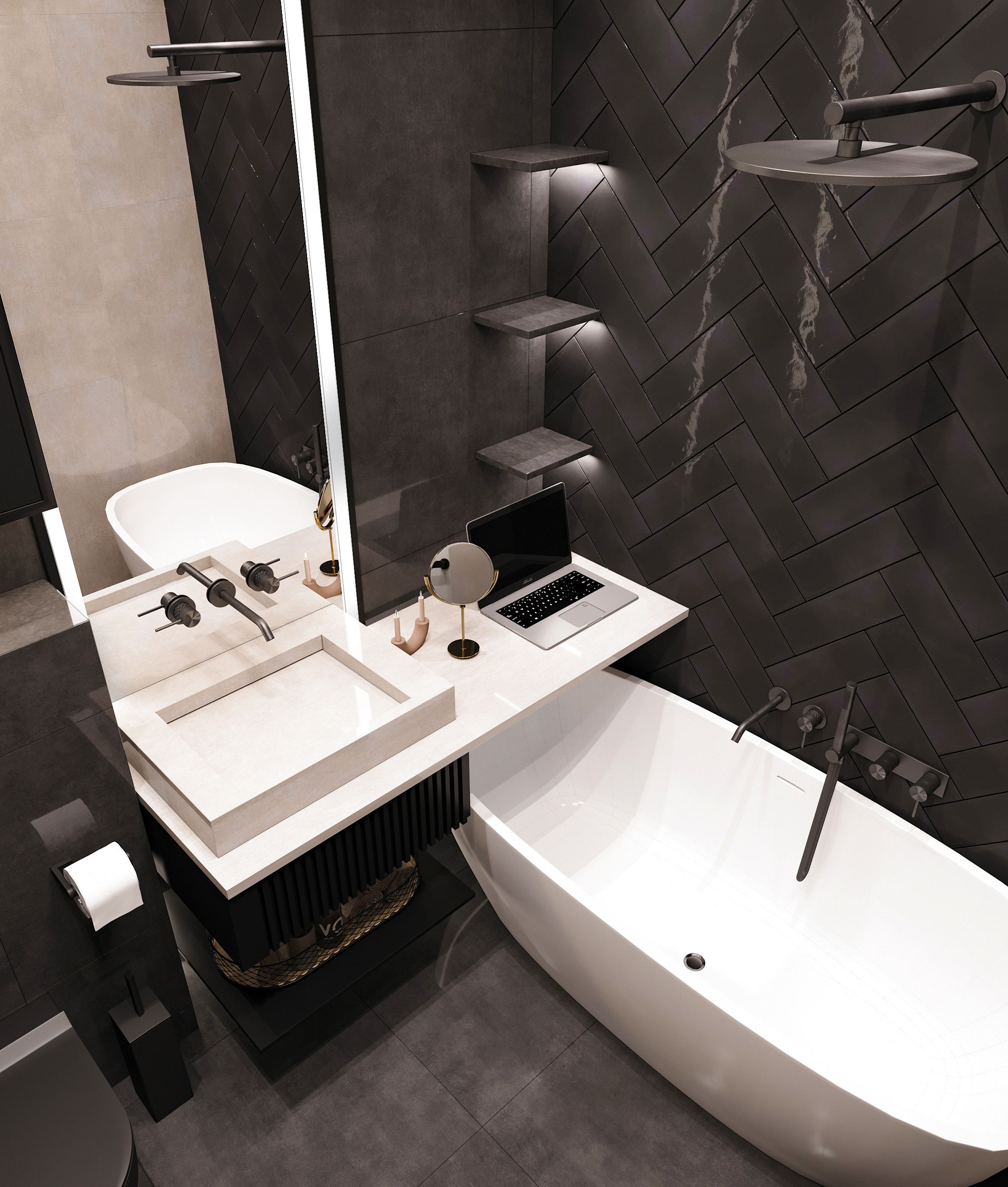 Воробьевы горы — 8 м². Студия дизайна интерьера — ODS.studio