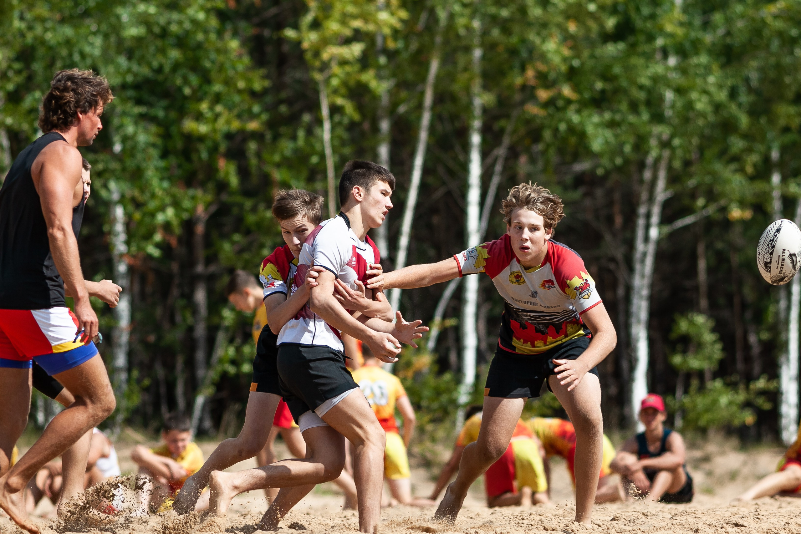 «Кубок «Молота» по пляжному Регби. Фотография