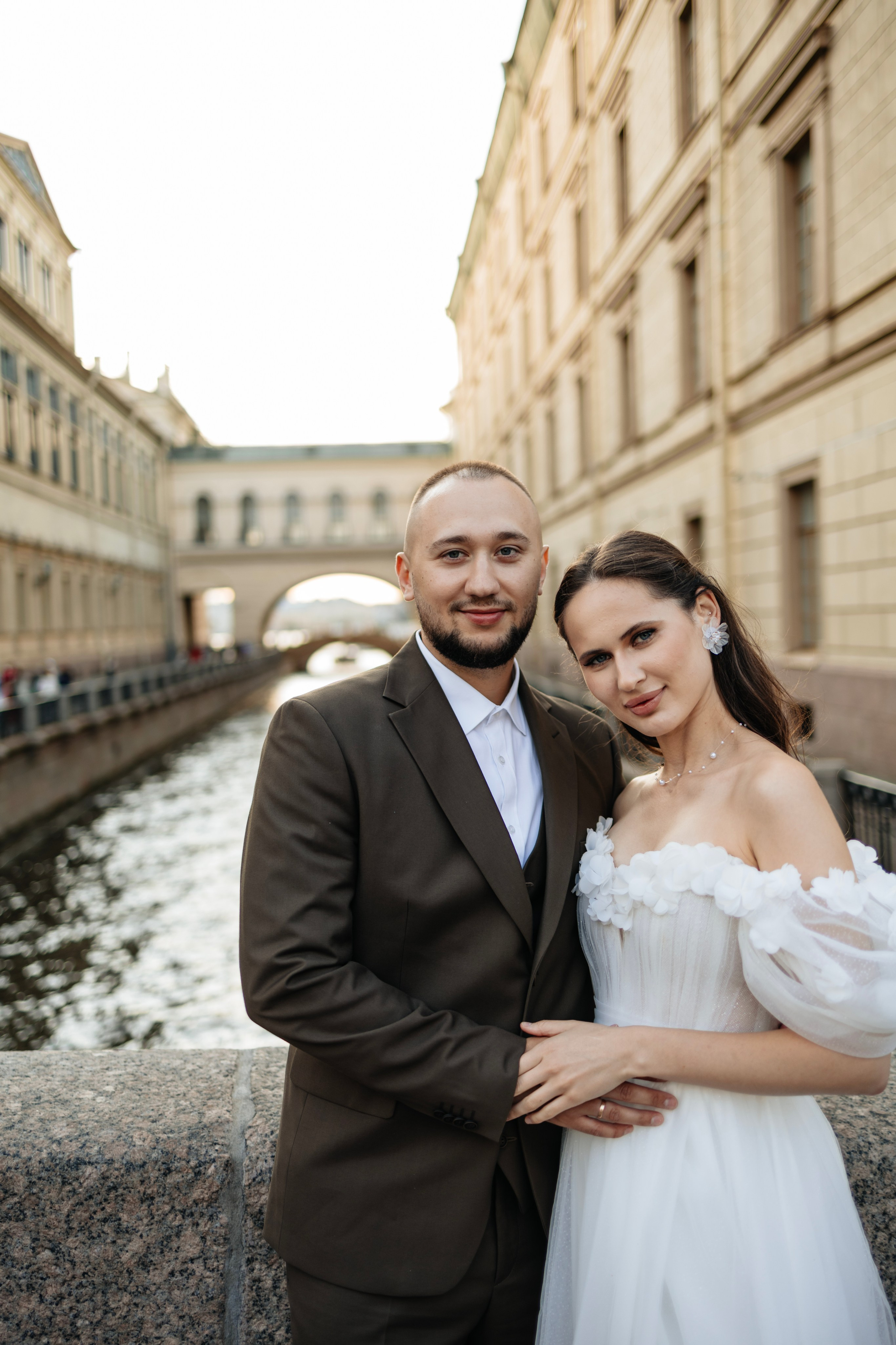 Руслан и Виолетта — Исаакий, Зимняя канавка. Боженова Елена фотограф Санкт-Петербург