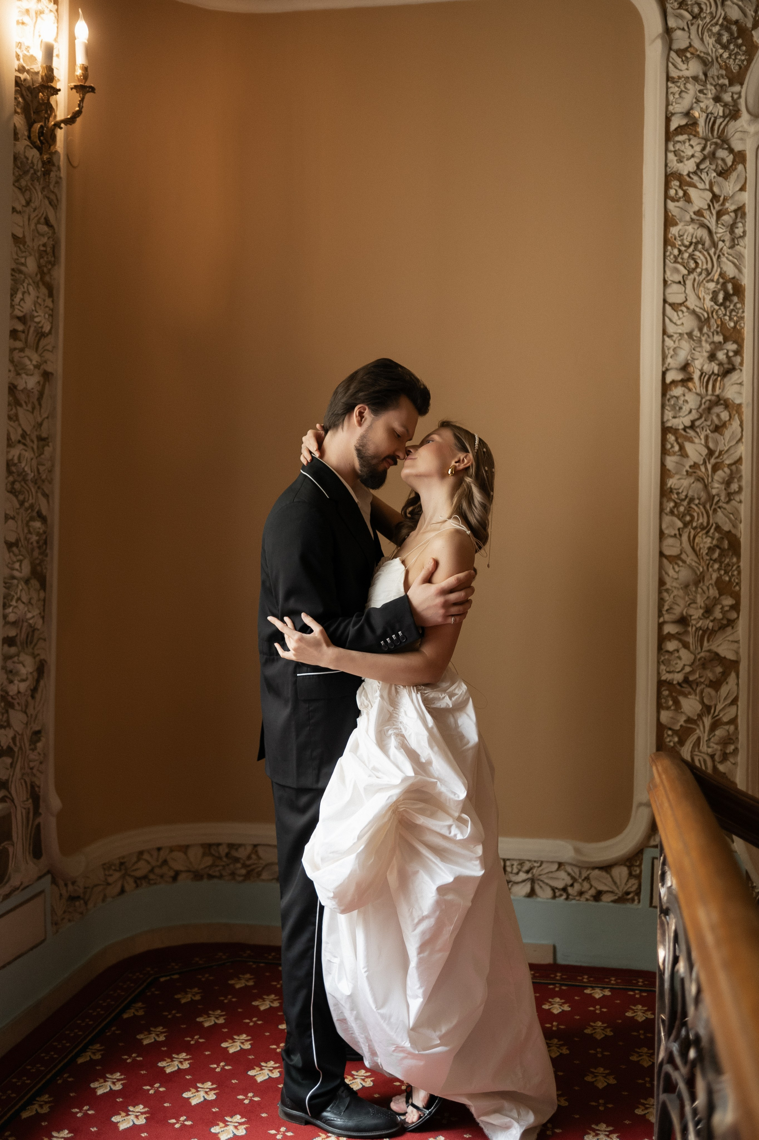 Свадебная фотосессия в гостинице "Националь". Ярослава Ерина — свадебный фотограф в Москве