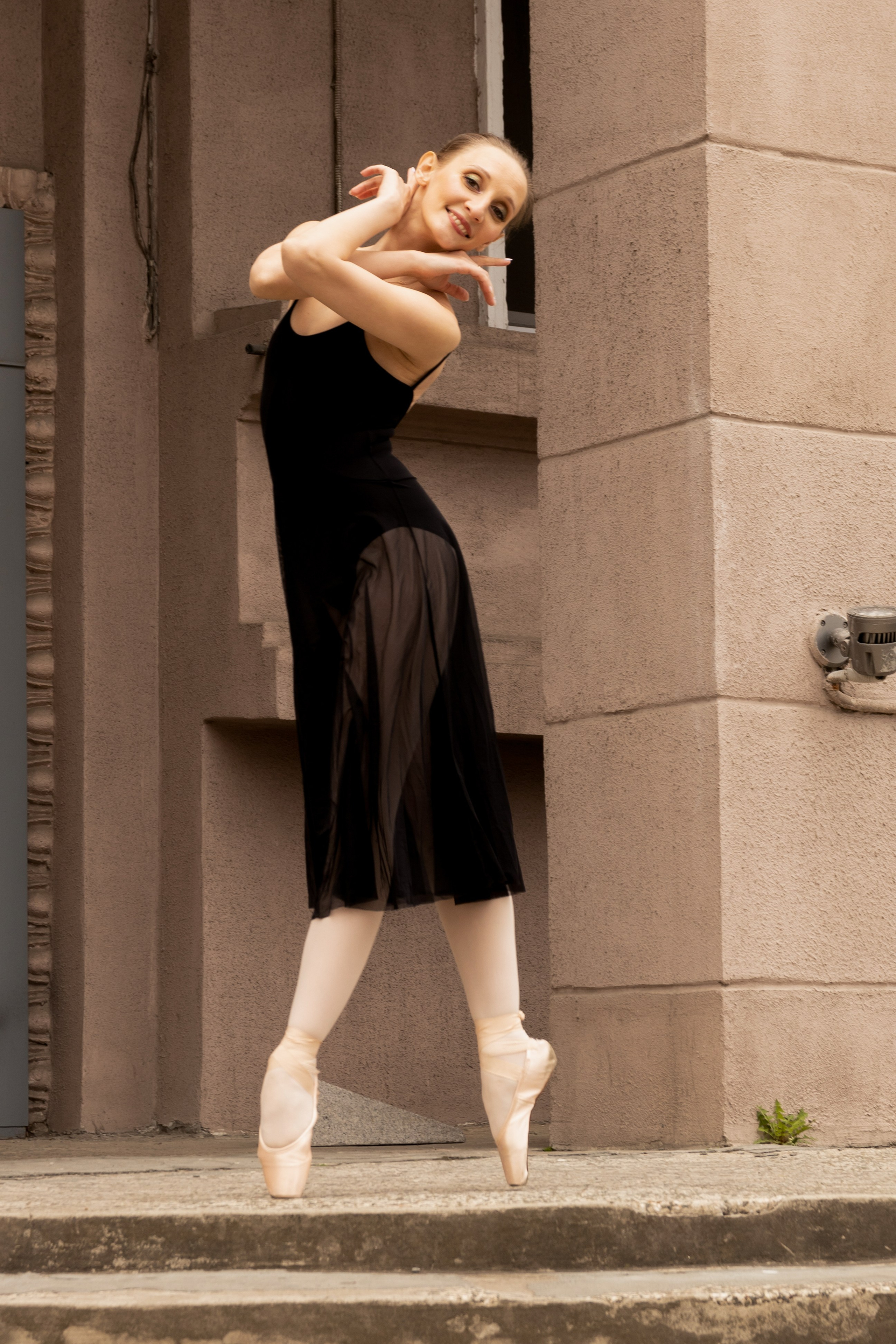 Балерина в городе. Фотограф Владивосток