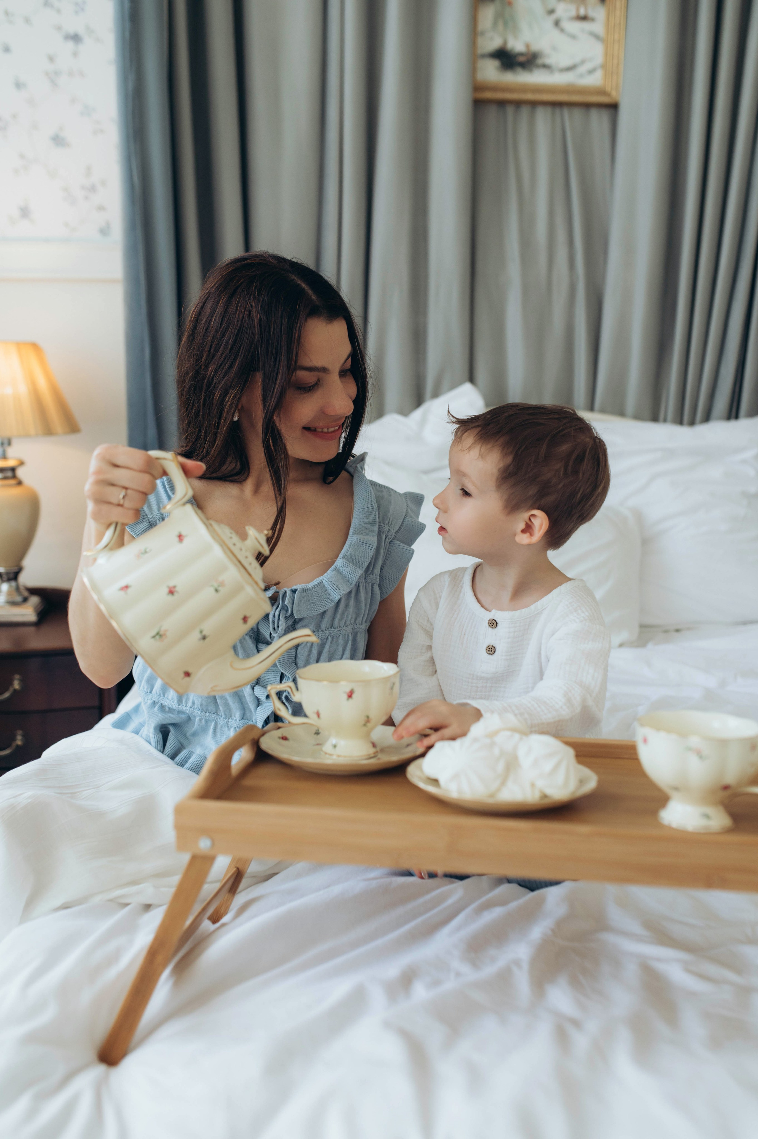 Изысканное утро. Семейный и портретный фотограф Надежда Вылку