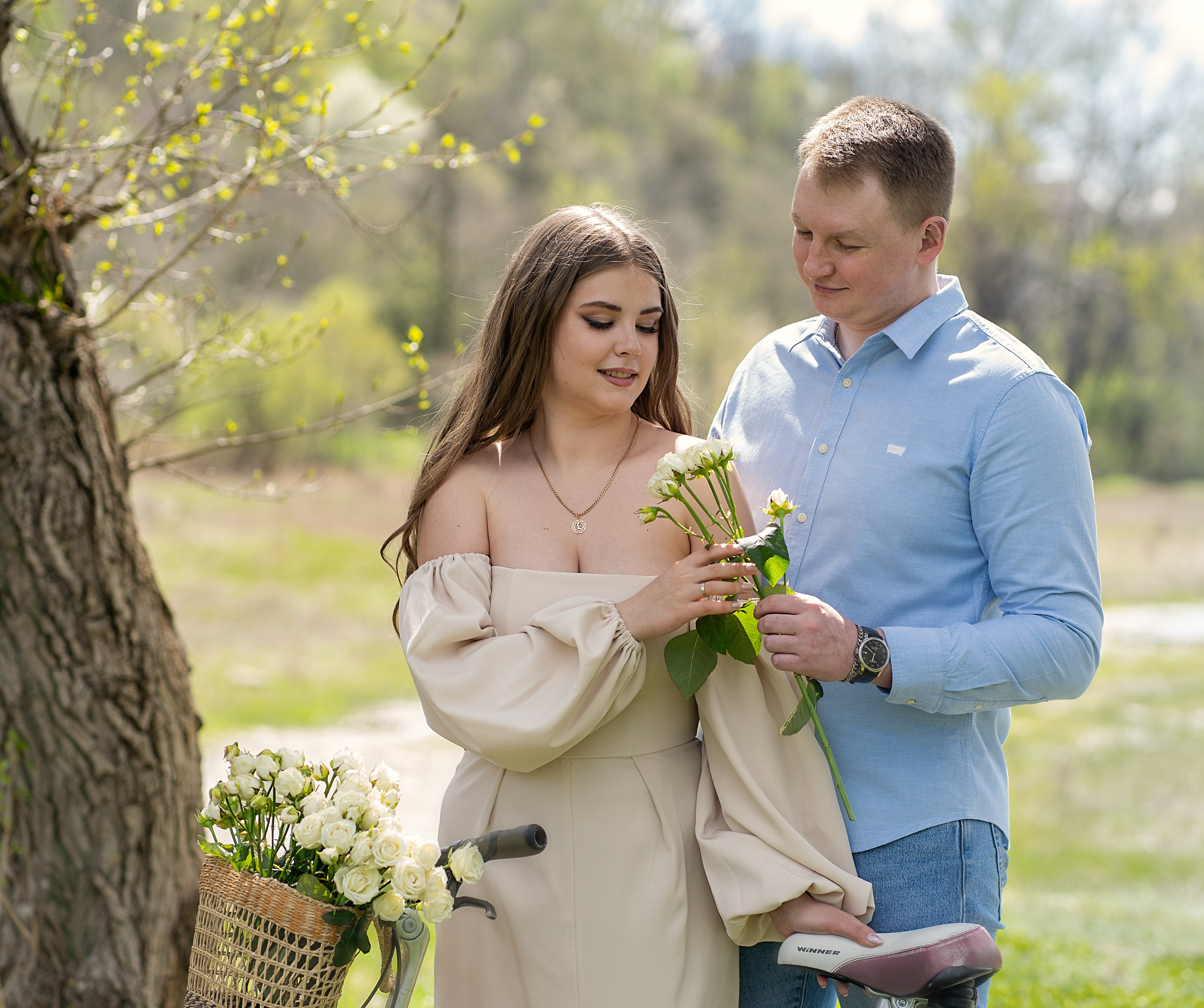 Фото прогулка для Алексея и Полины. Лариса Коновалова — портретный фотограф (Майкоп, Краснодар)