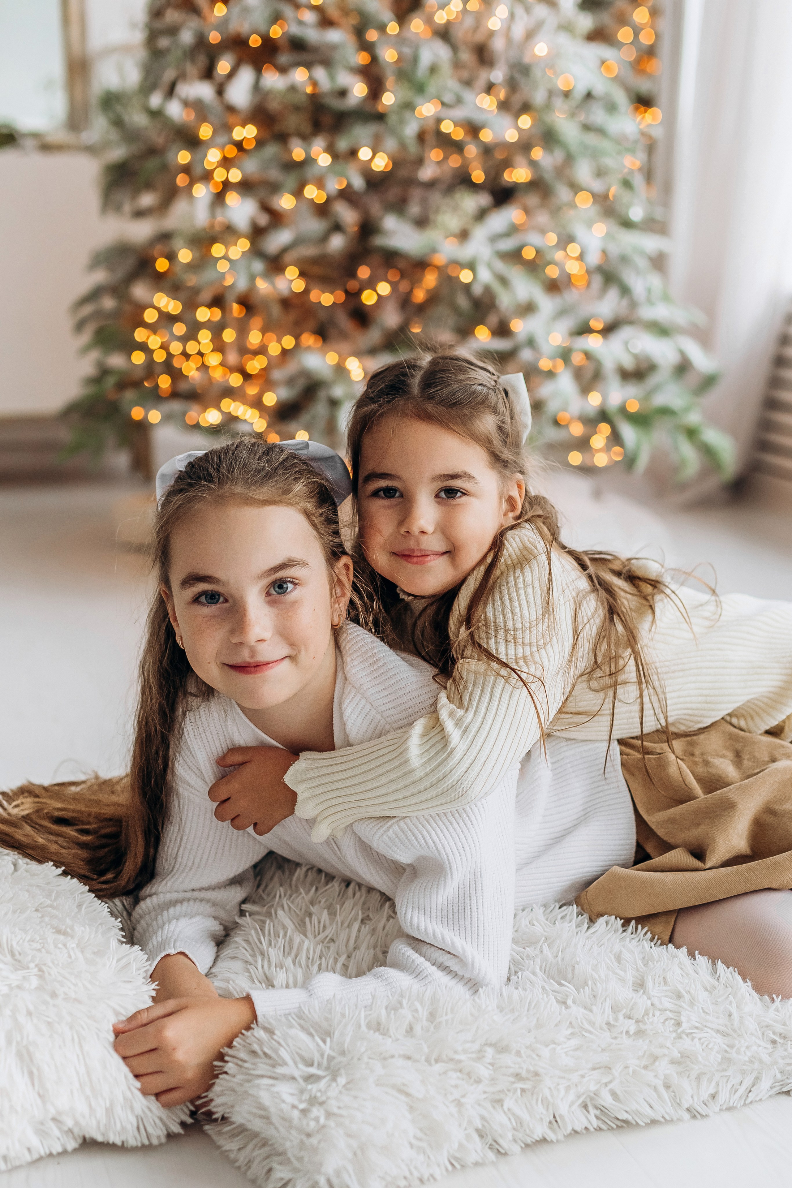 Семейная новогодняя фотосессия. Портретный и семейный фотограф в Минске