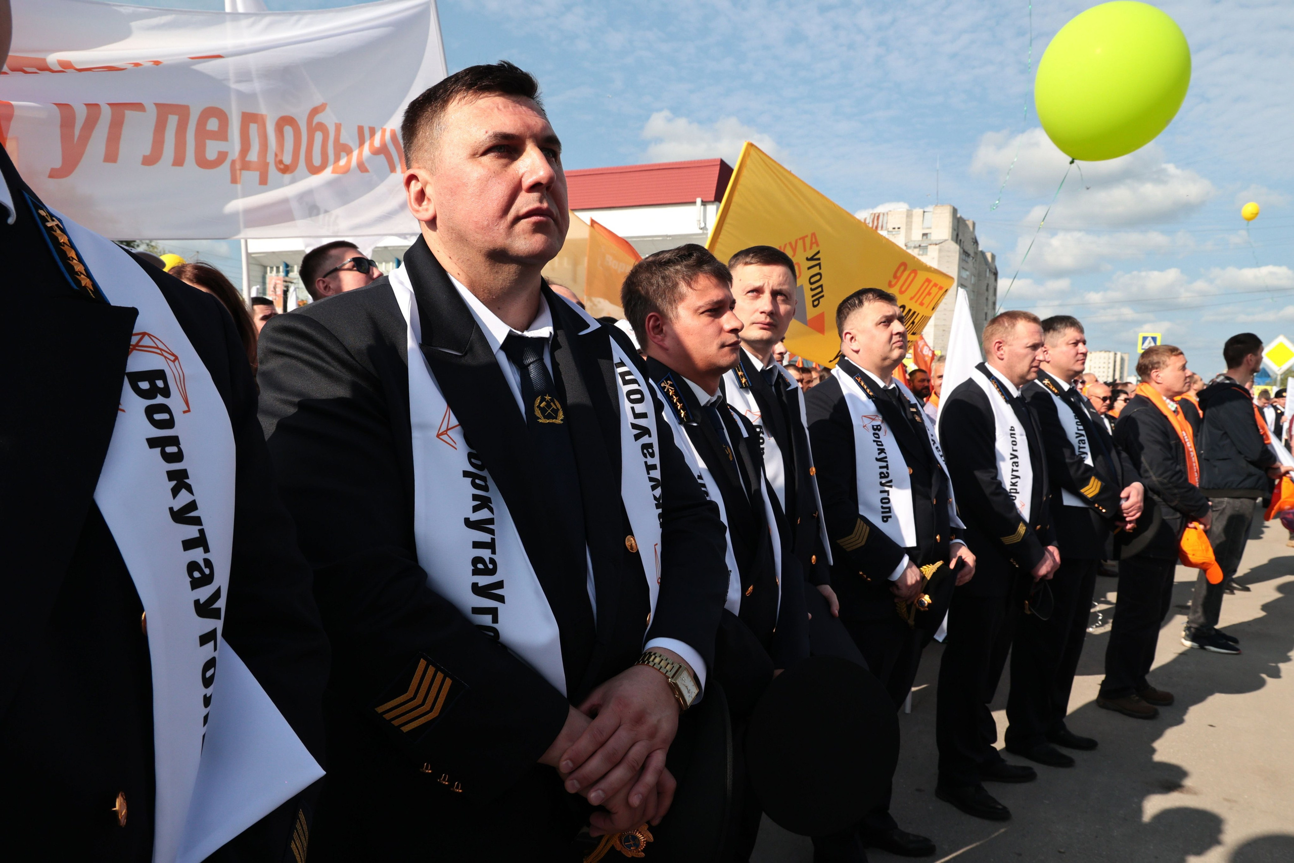 День шахтера в Воркуте. Фотограф Владимир Юрлов