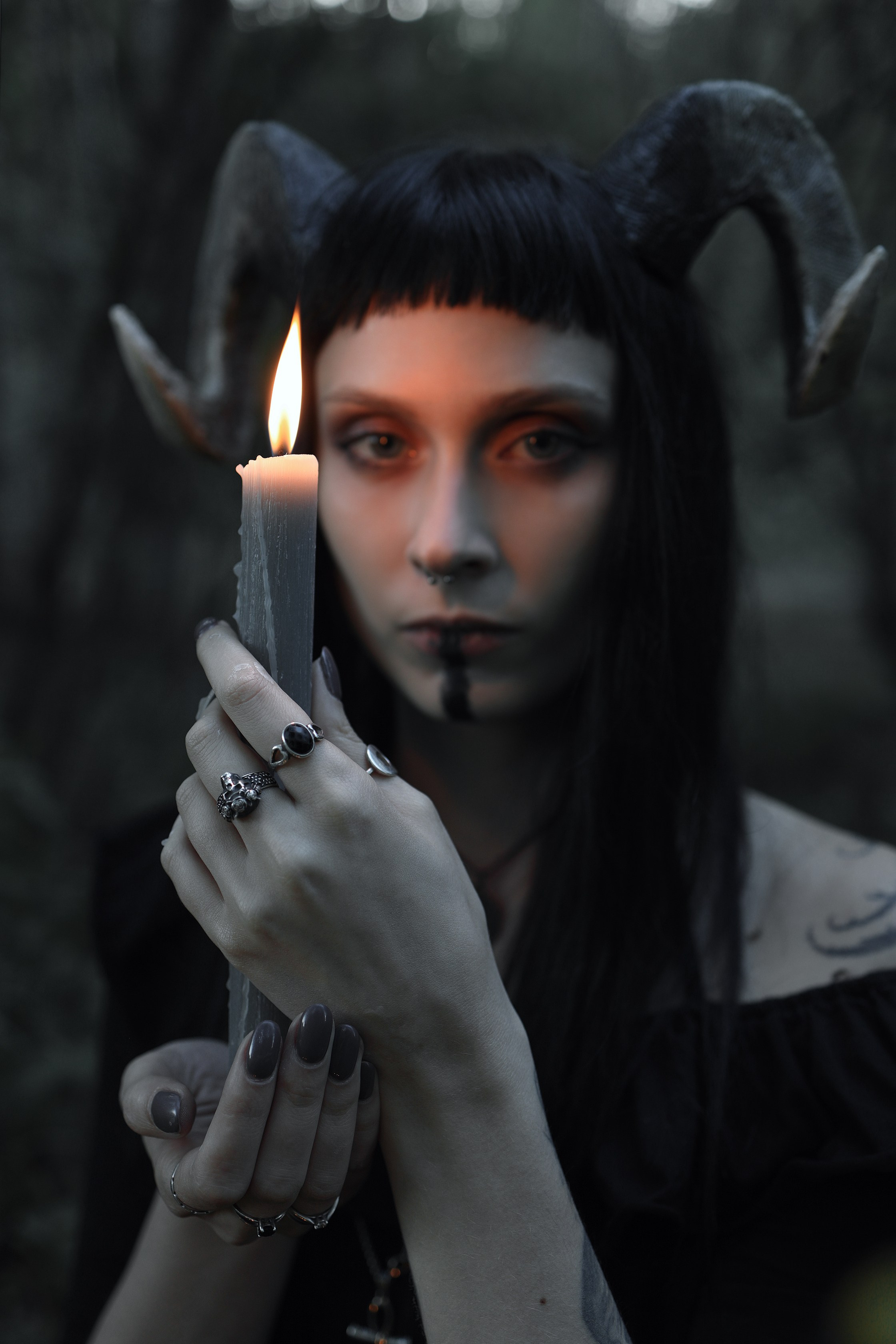 Ruf des dunklen Gottes. Арт-фотограф. Coffelisk