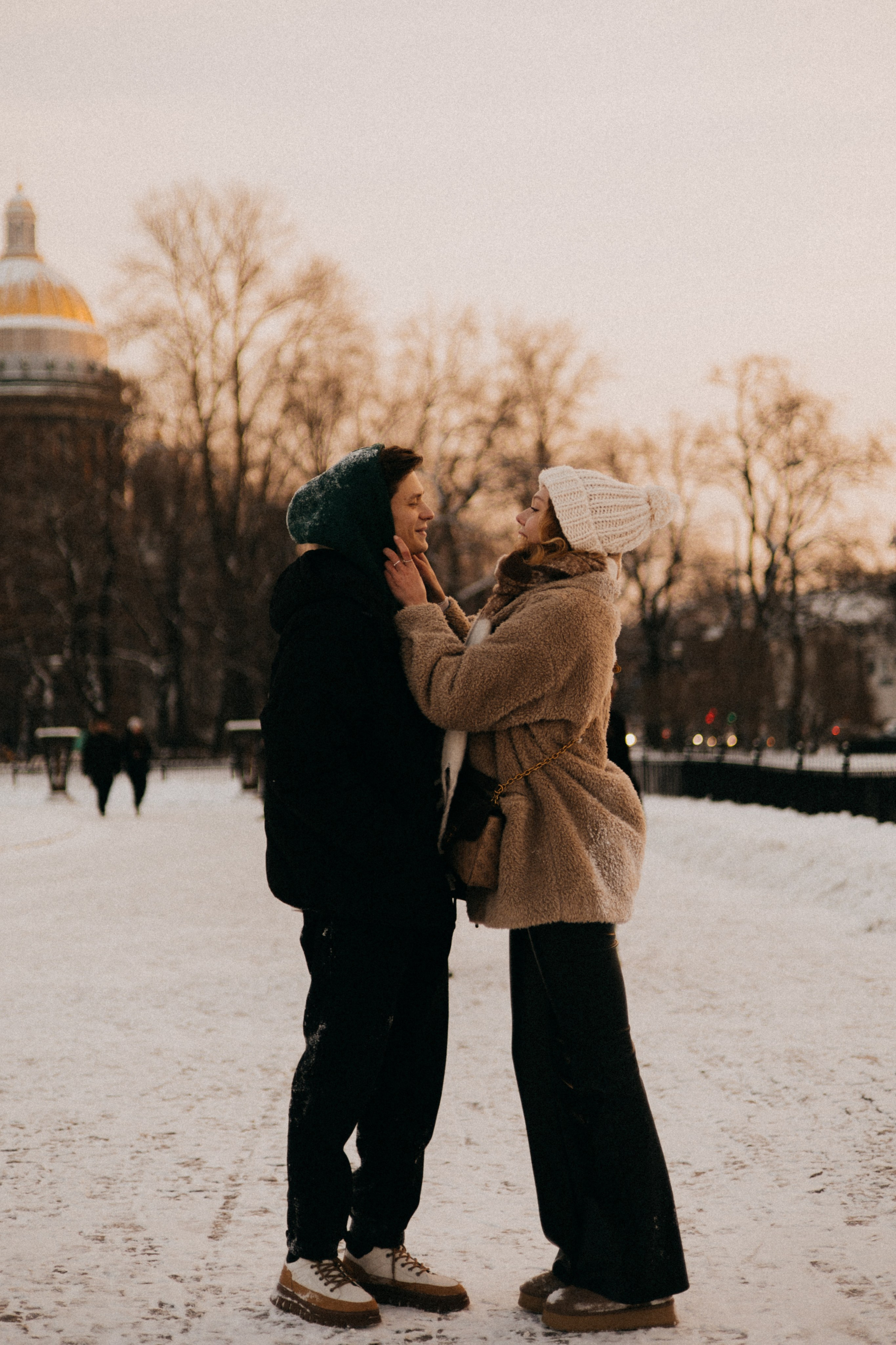Зима. Любовь. Питер. Фотограф Настя Леонова