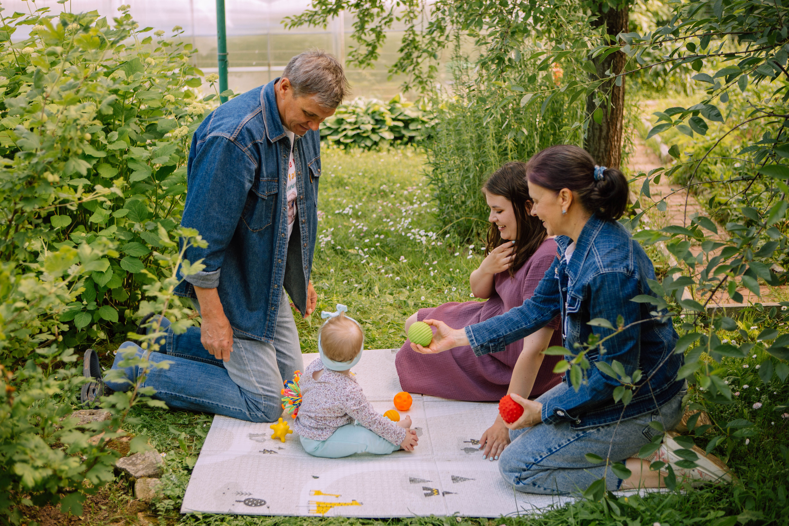 На даче. Фотограф Александра Кузнецова