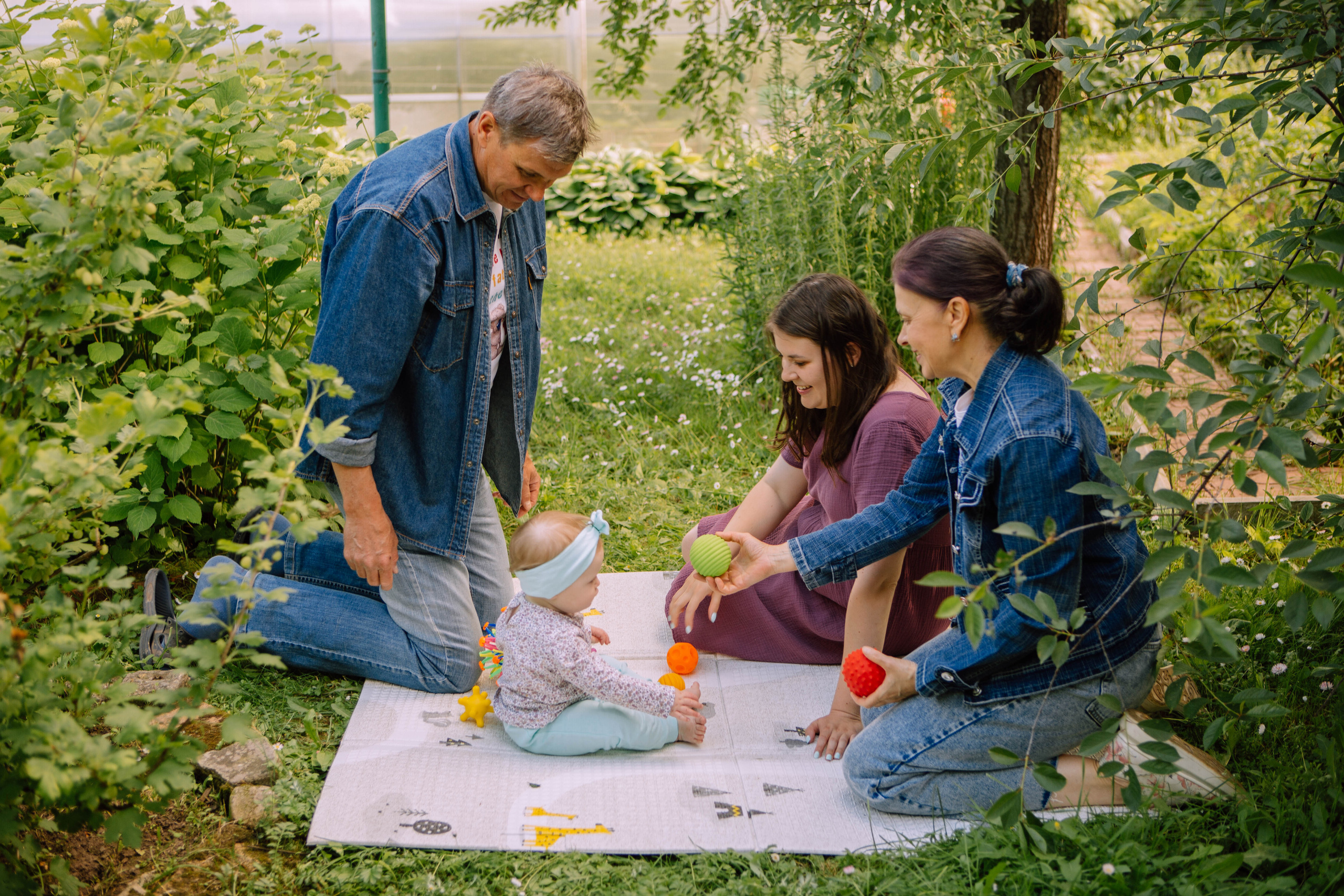 На даче. Фотограф Александра Кузнецова