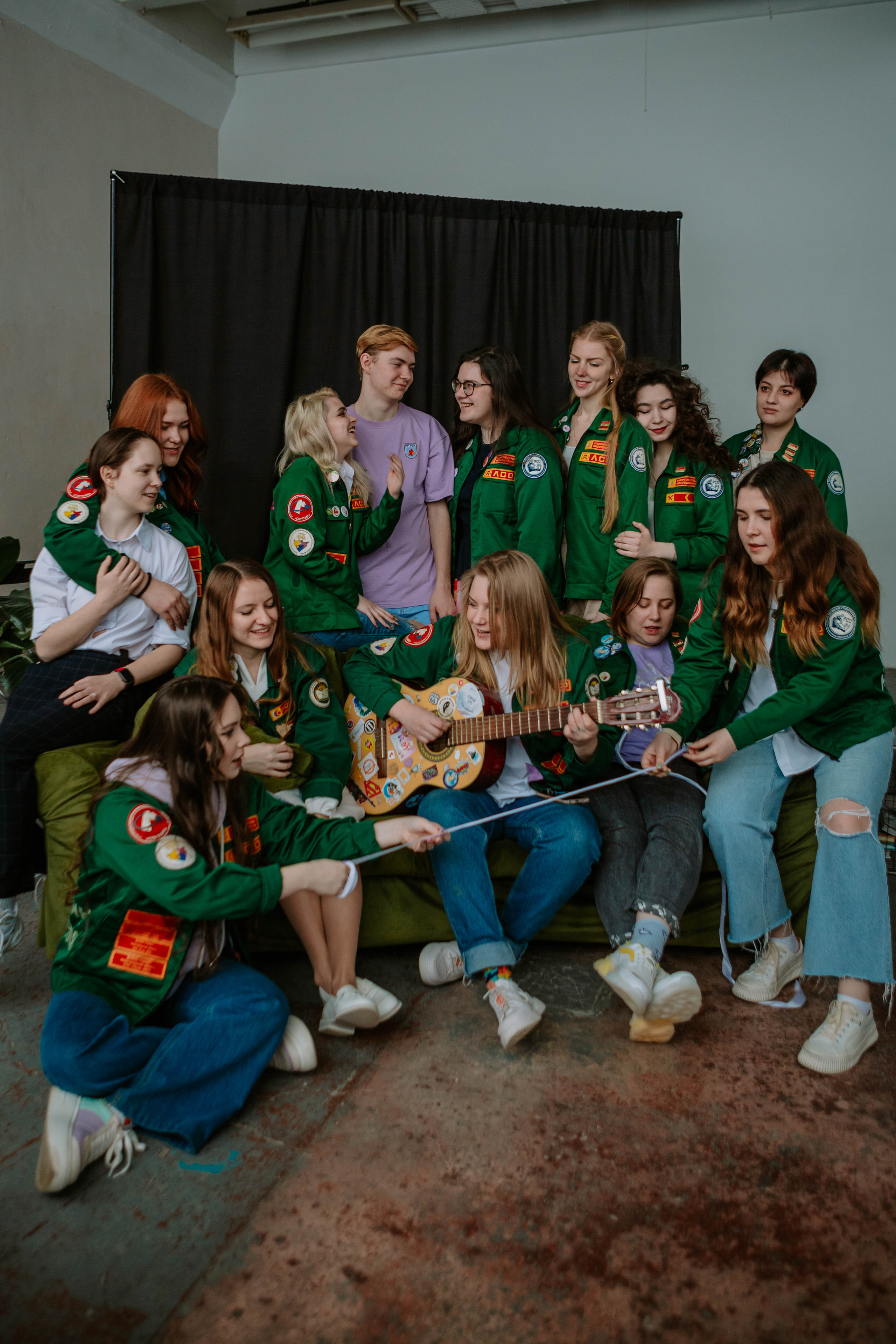 Студенческий отряд СПО Пазл. Фотограф Александра Кузнецова