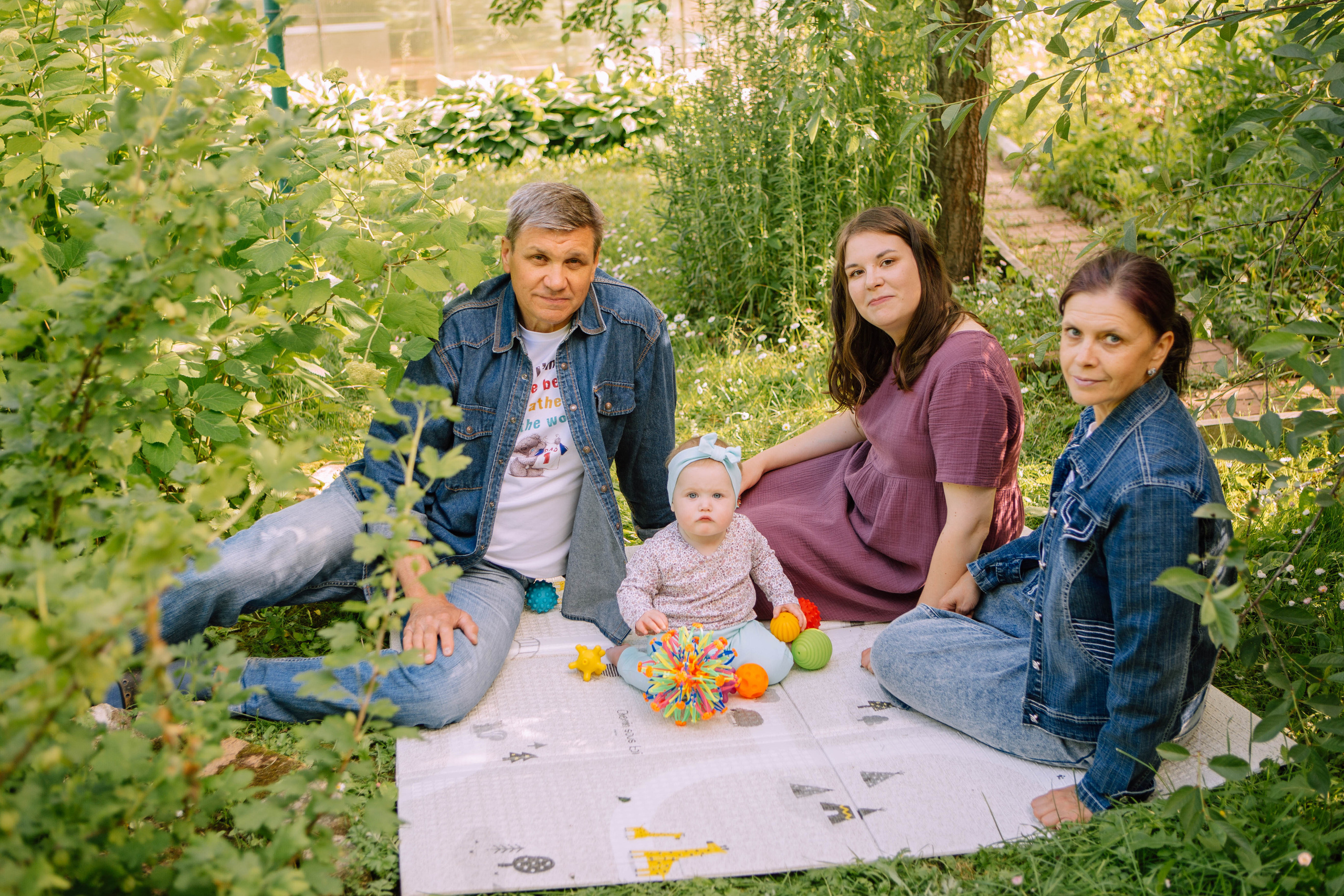 На даче. Фотограф Александра Кузнецова