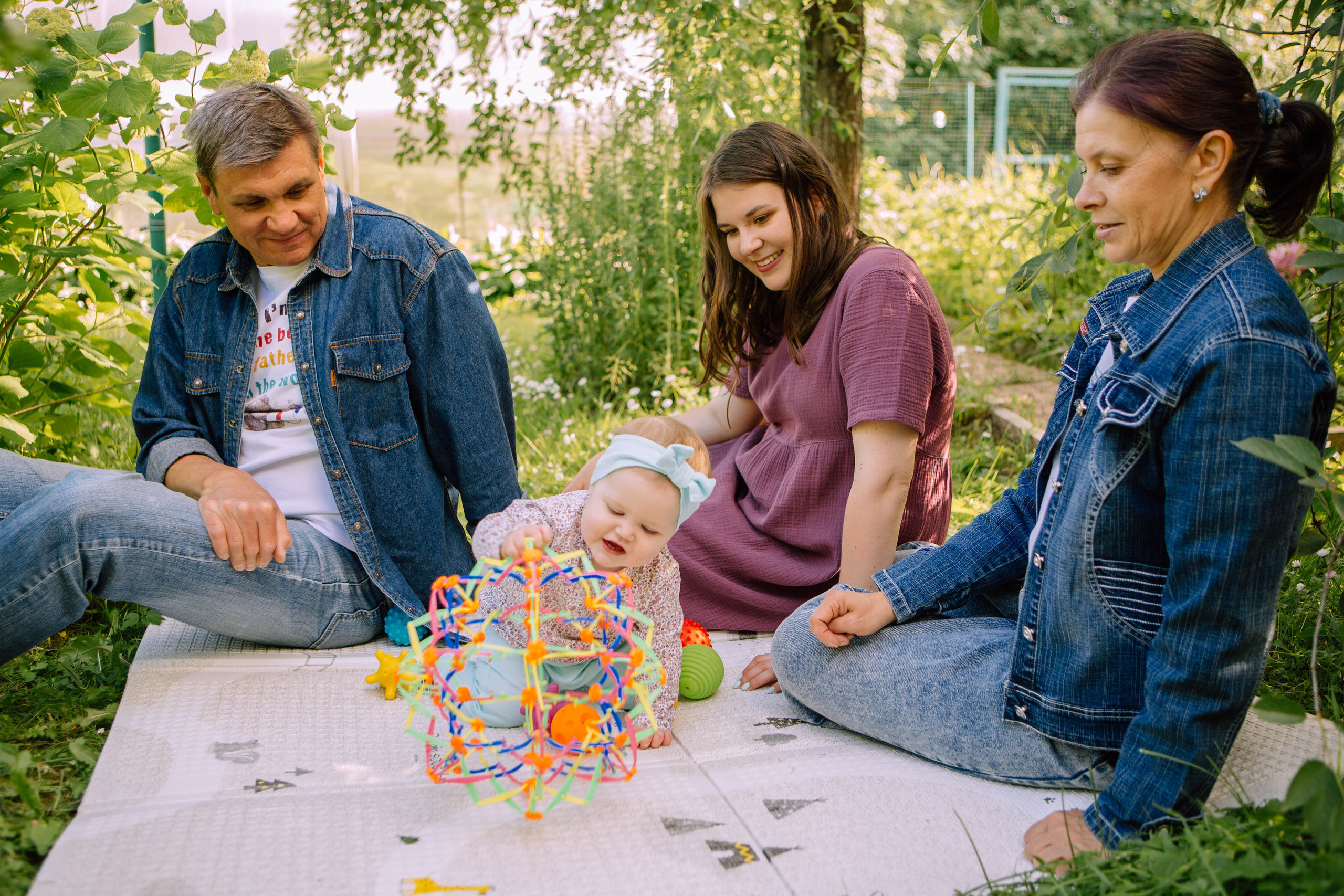 На даче. Фотограф Александра Кузнецова