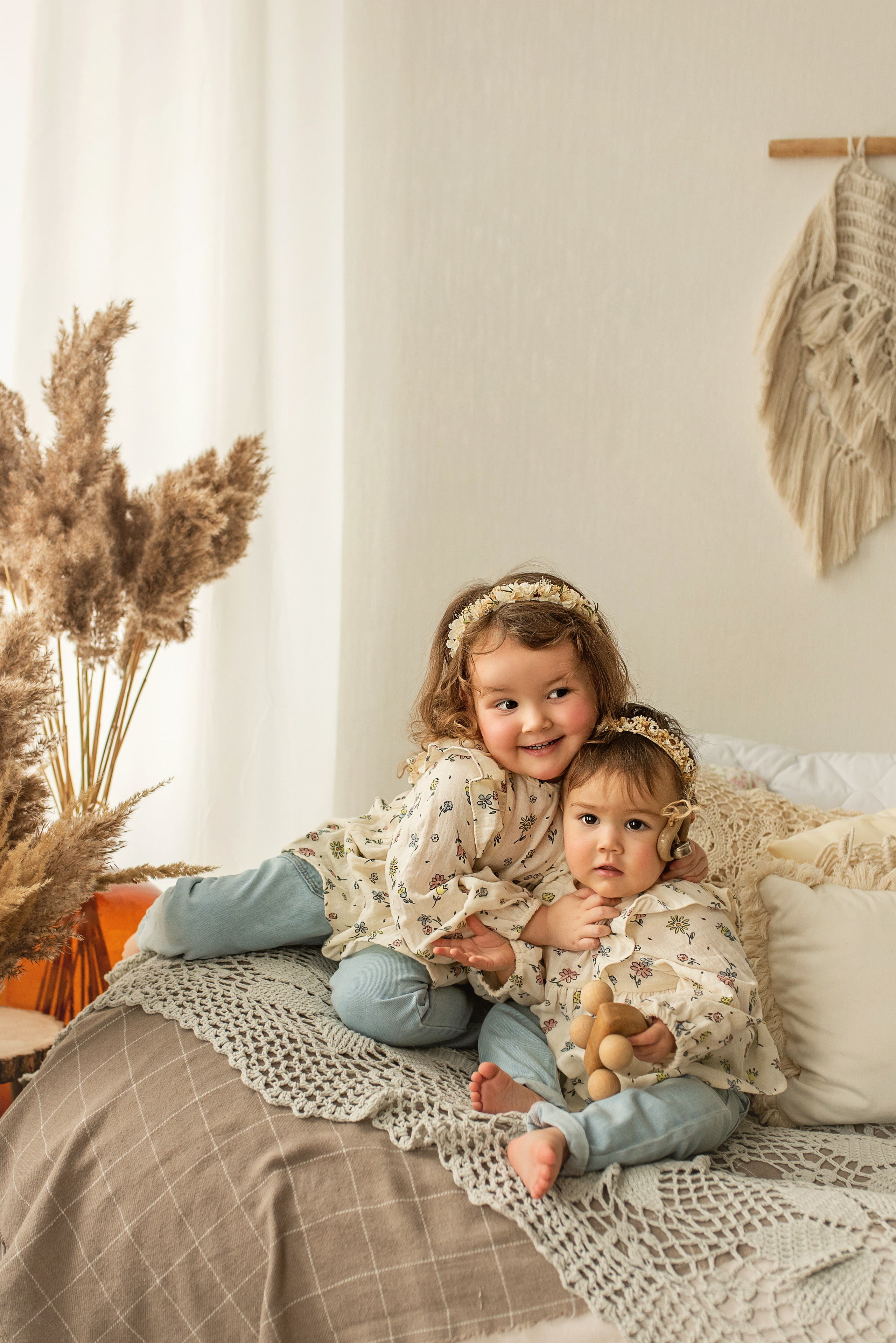 Амалия и Раяна. Фотограф новорожденных в Уфе