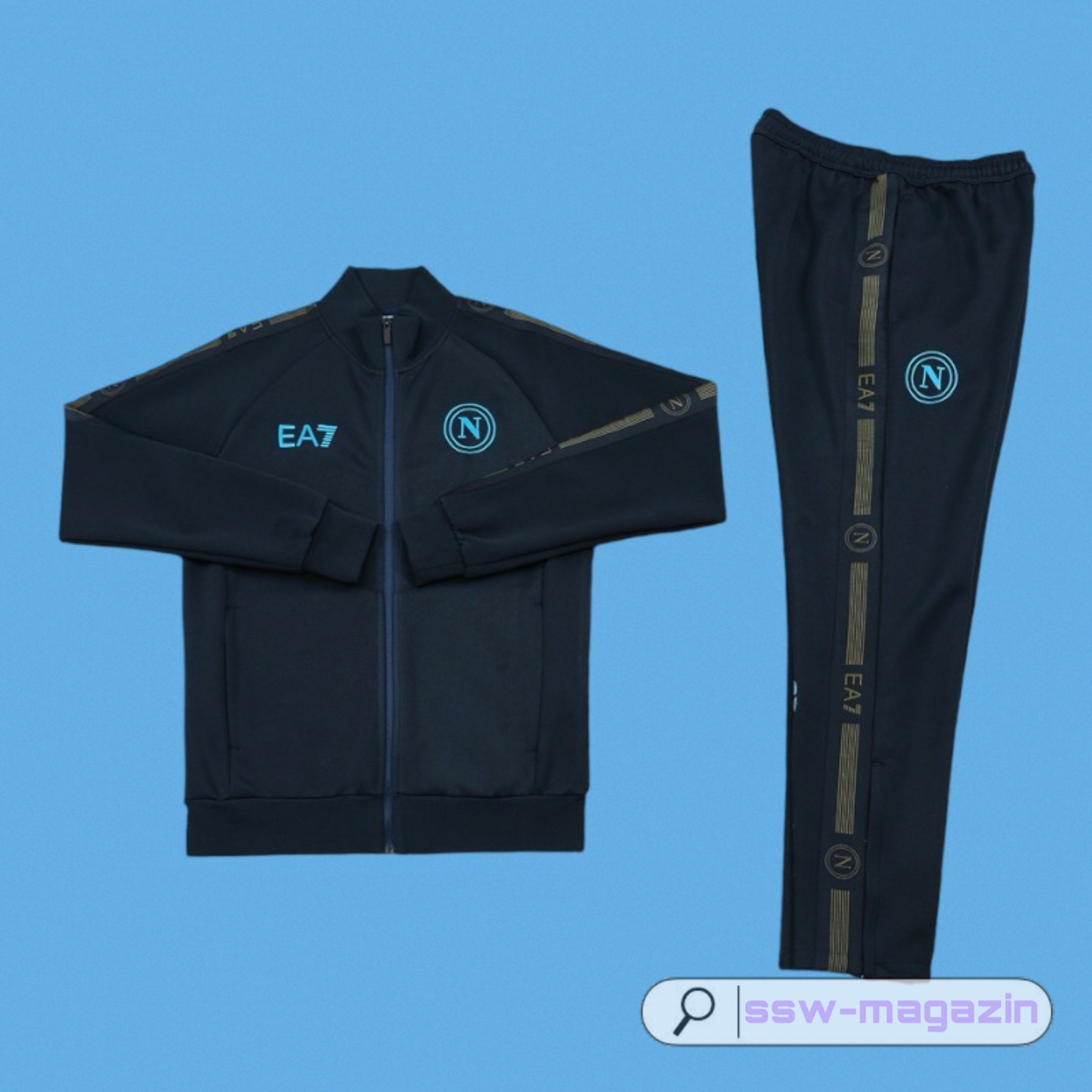 Спортивный костюм Napoli 2025-2026 armani купить. Футбольный магазин — ssw_magazin