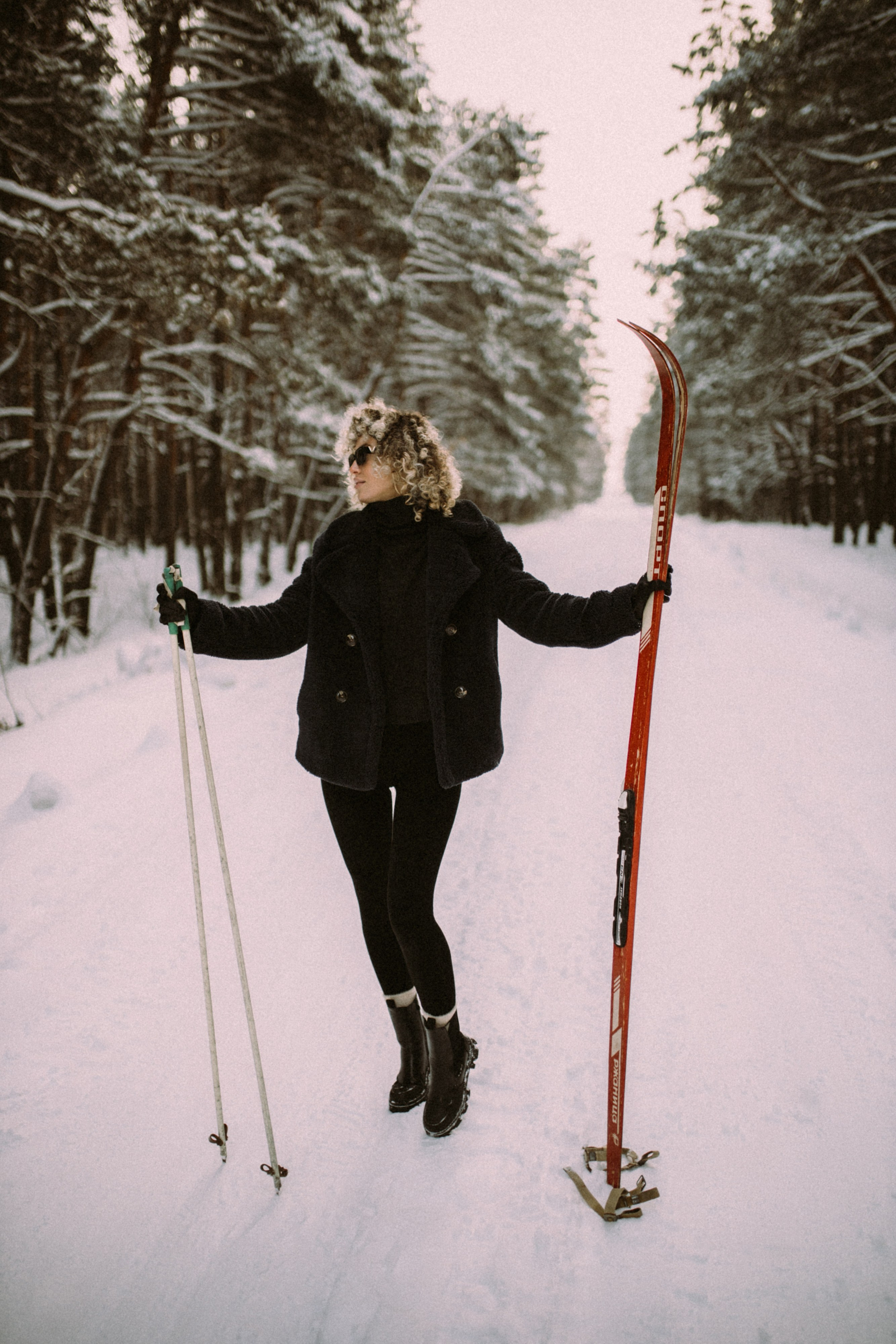Оля Лыжи. Семейный фотограф Губкин/Старый Оскол