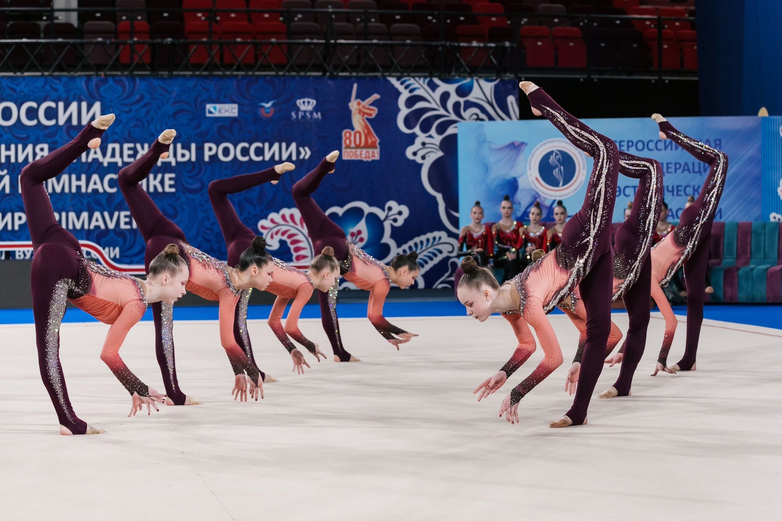 Кубок России по эстетической гимнастике 2025. Москва. Спортивный фотограф Александр Васильев. RG и AGG