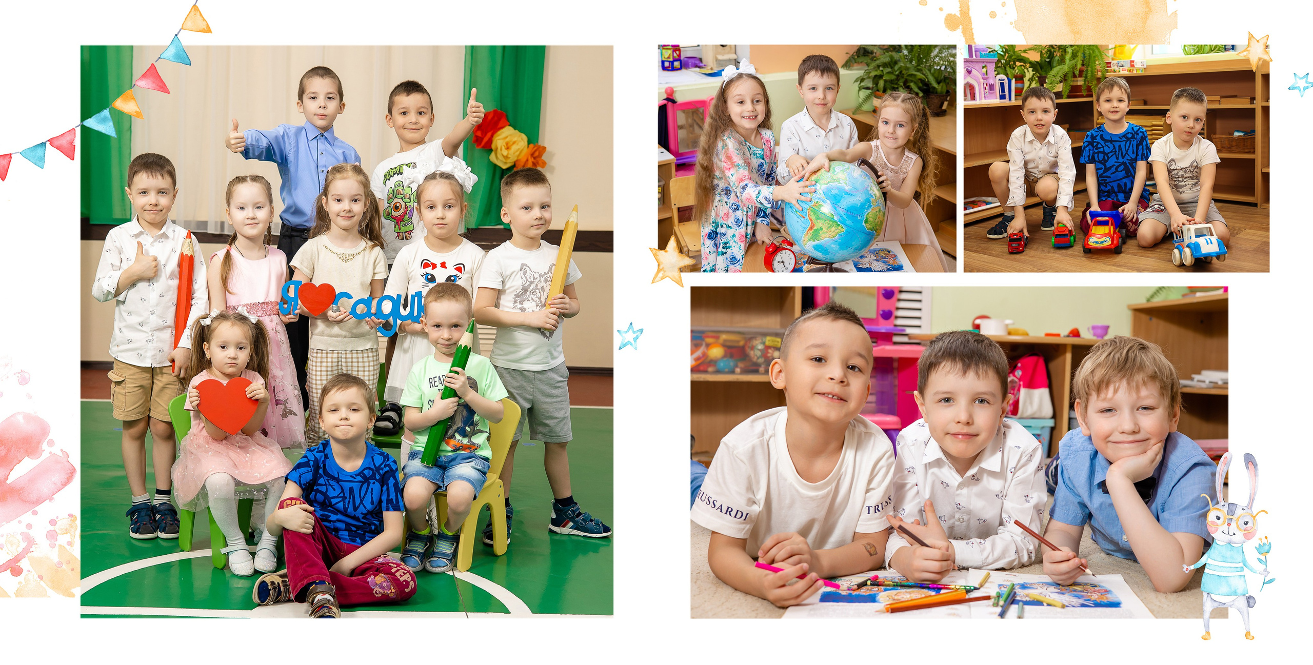 Фотокнига 3 разворота 20*20 см. Семейный фотограф в Перми Ольга Гилева. Выпускные альбомы