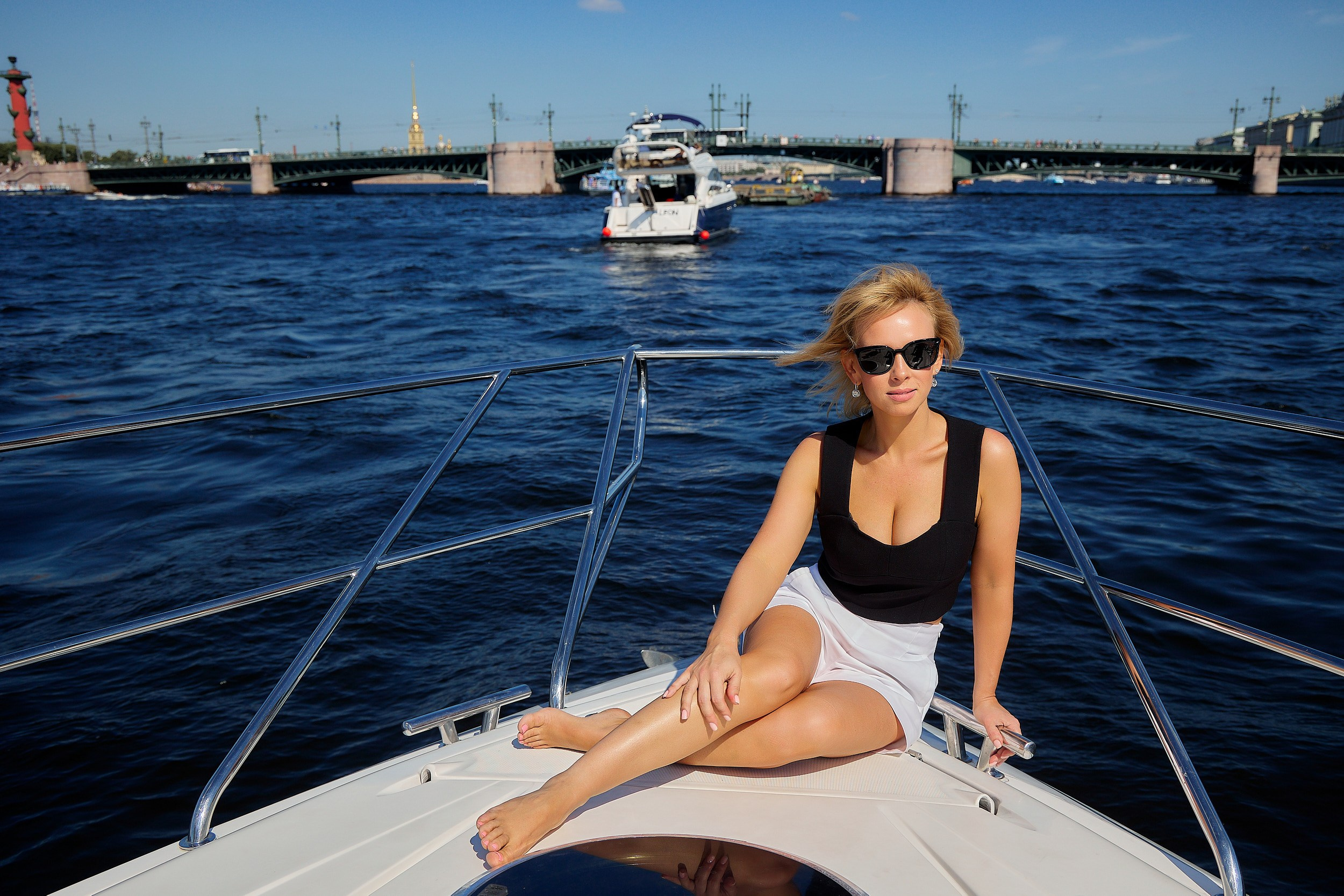 Прогулка на катере. Алексей Соколов. Фотограф. Санкт-Петербург