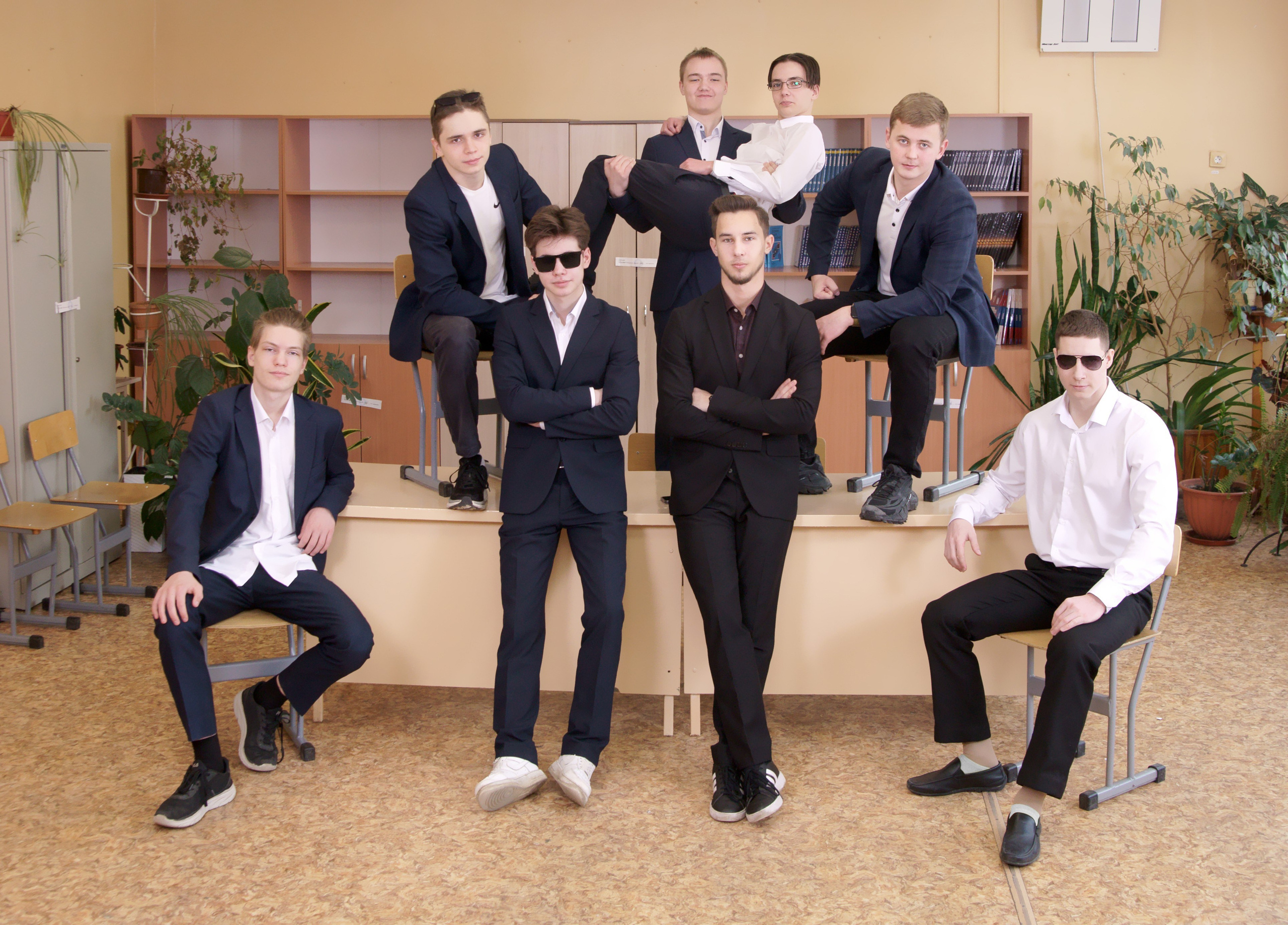 Школьная фотосессия выпускников 9,11 классов в Иркутске