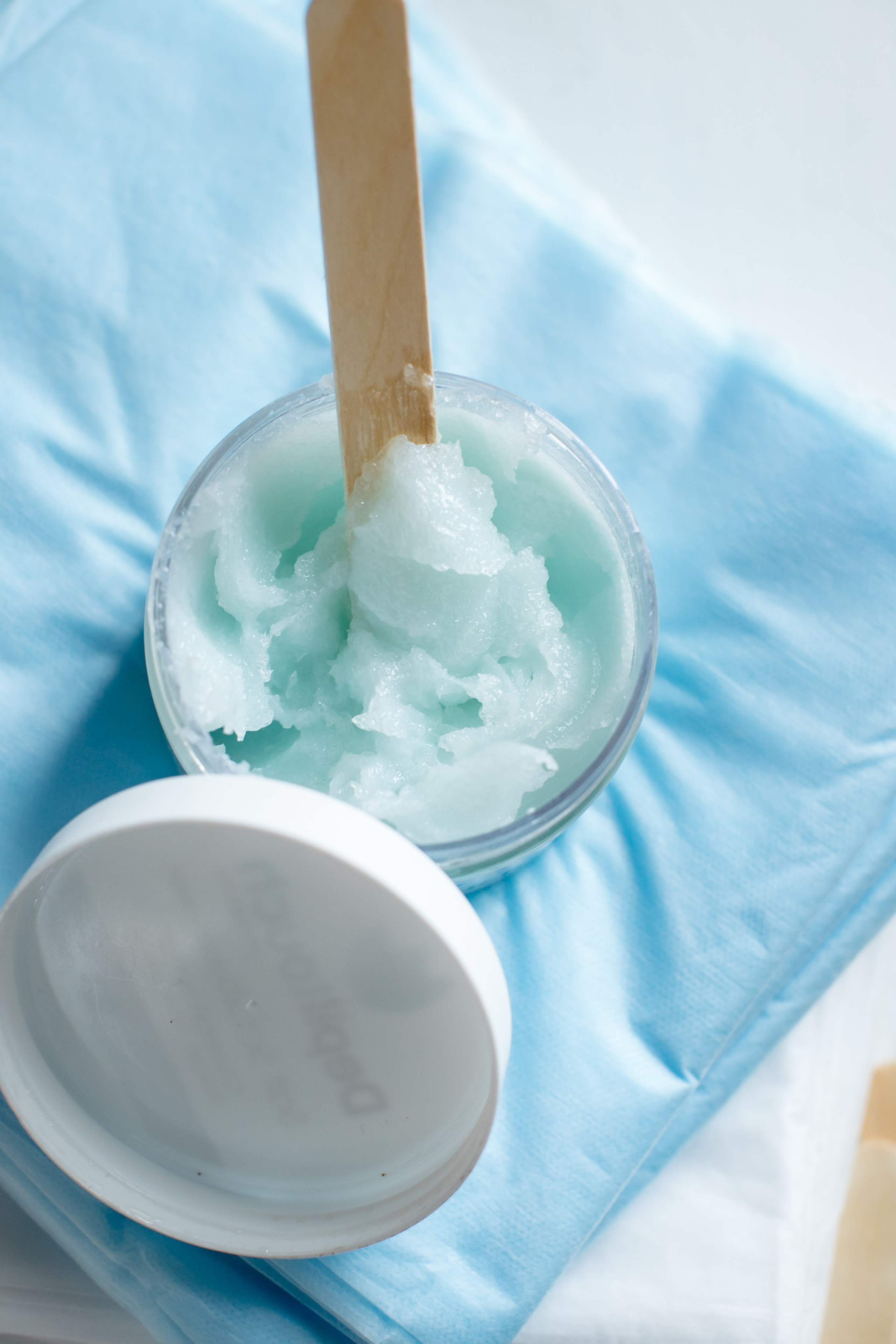 Depilation. Family and content photographer