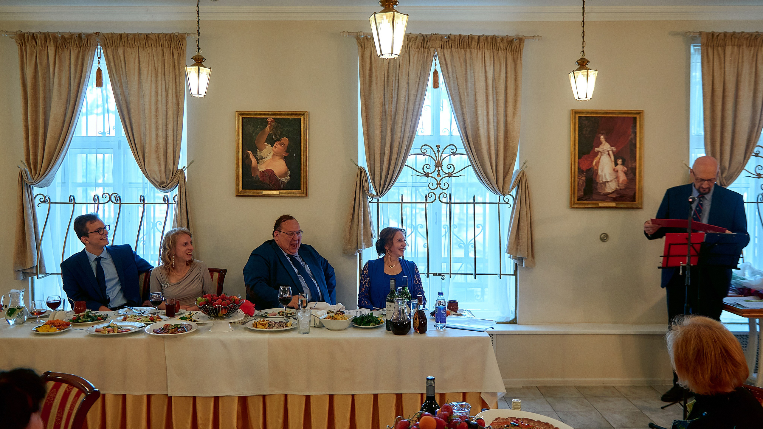 Юбилей Алексея в «Особняке Брюллова». Свадебный фотограф в Санкт-Петербурге Славин Денис