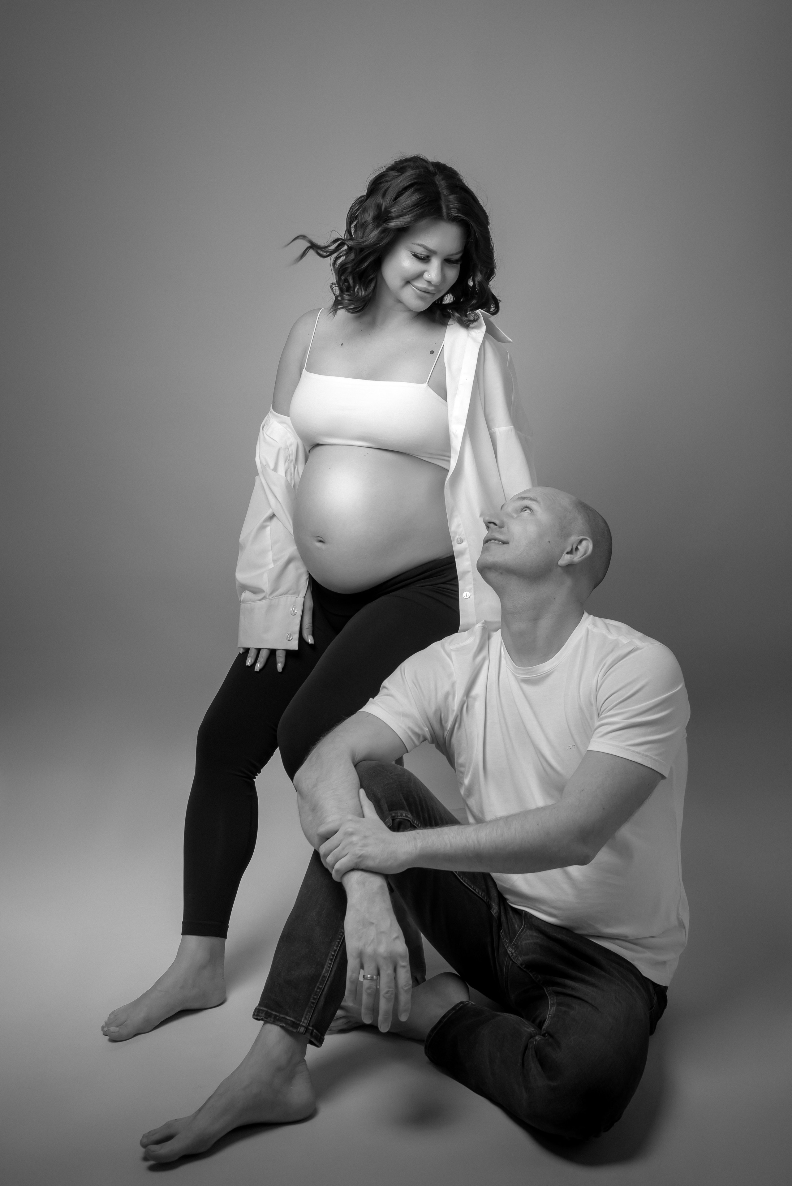 Беременность. Фотограф Юлия Антушева