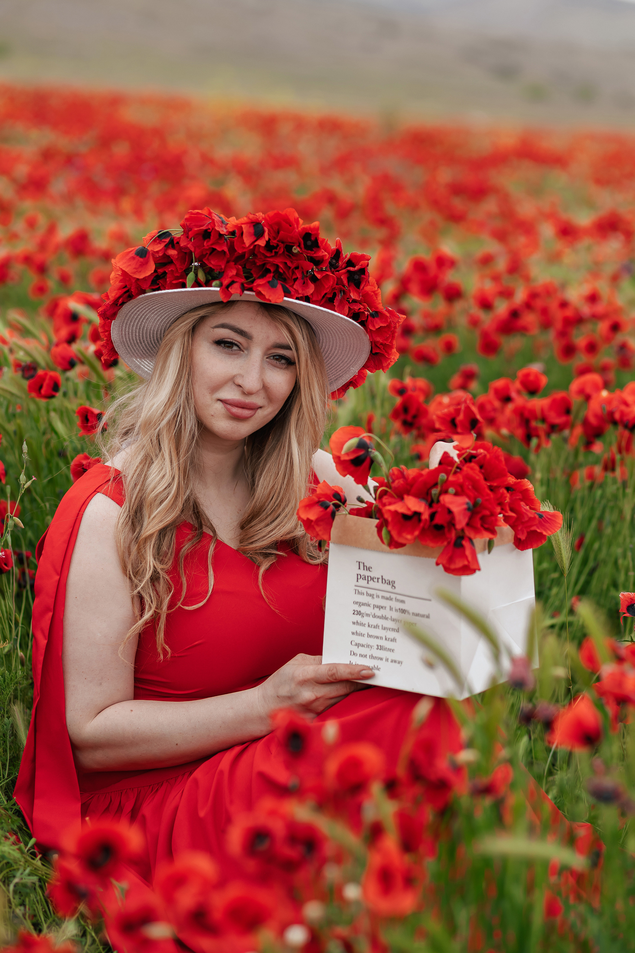 Марьям в маковом поле. Свадебный и семейный фотограф в Каспийске Алёна Нурмагомедова