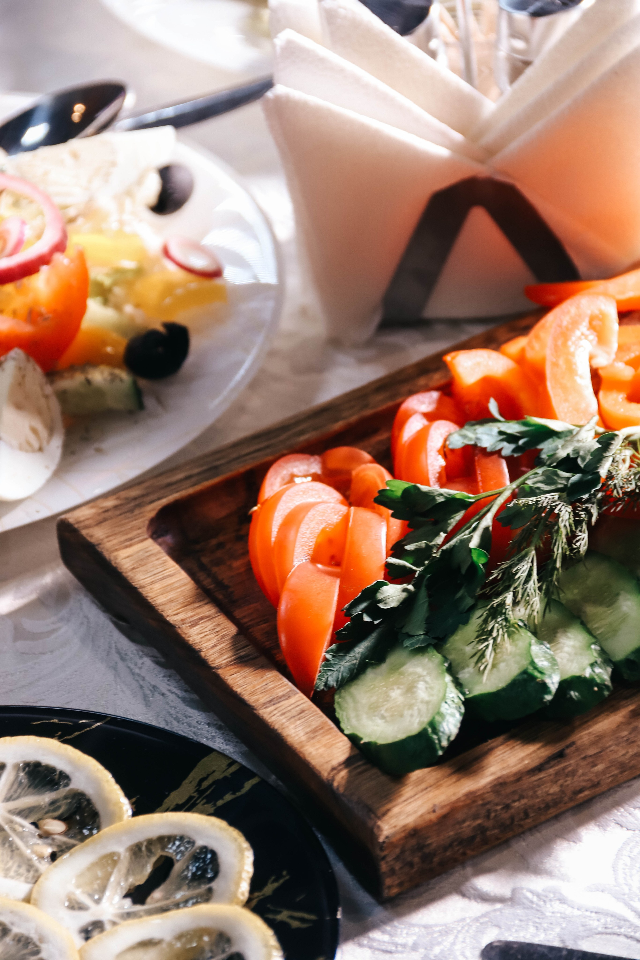 Свадебный банкет. Фотограф Дарья Маташкова