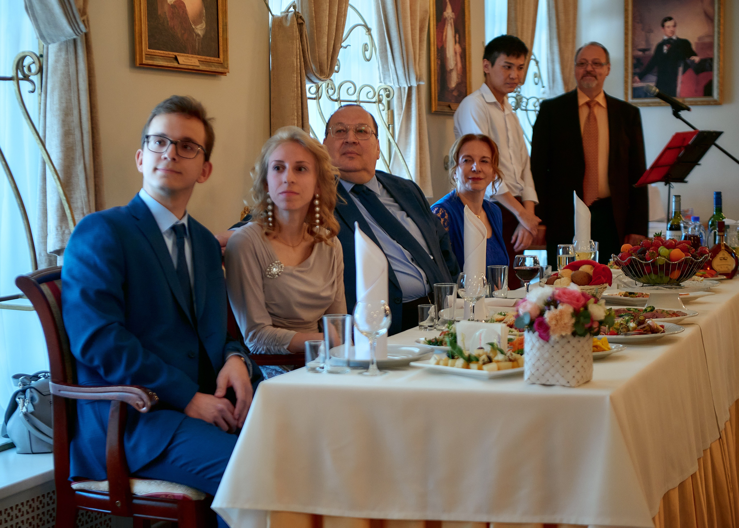 Юбилей Алексея в «Особняке Брюллова». Свадебный фотограф в Санкт-Петербурге Славин Денис