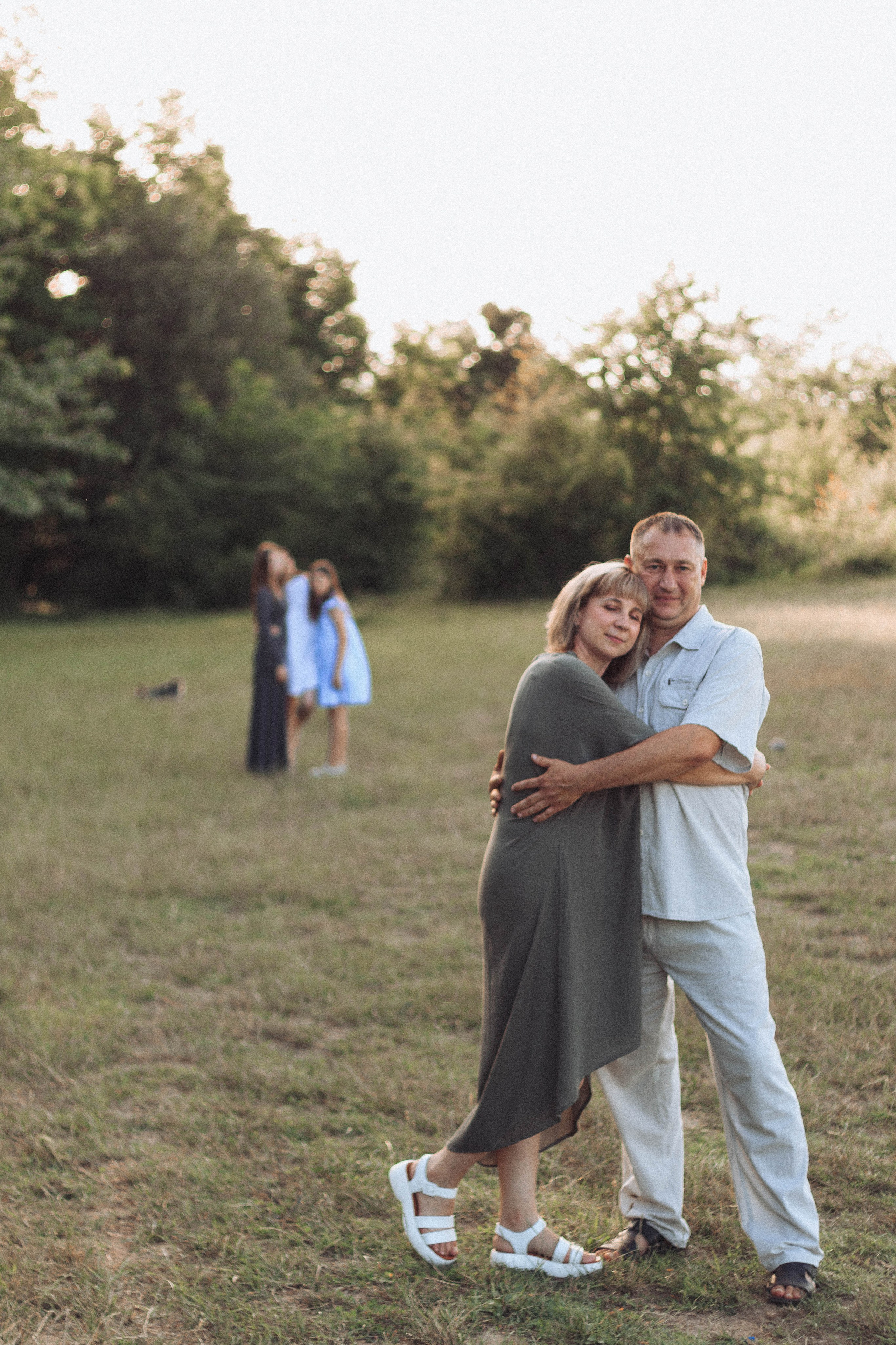 Дмитрий и Наталья с дочками. Фотограф в Краснодаре Ксения Мархинина