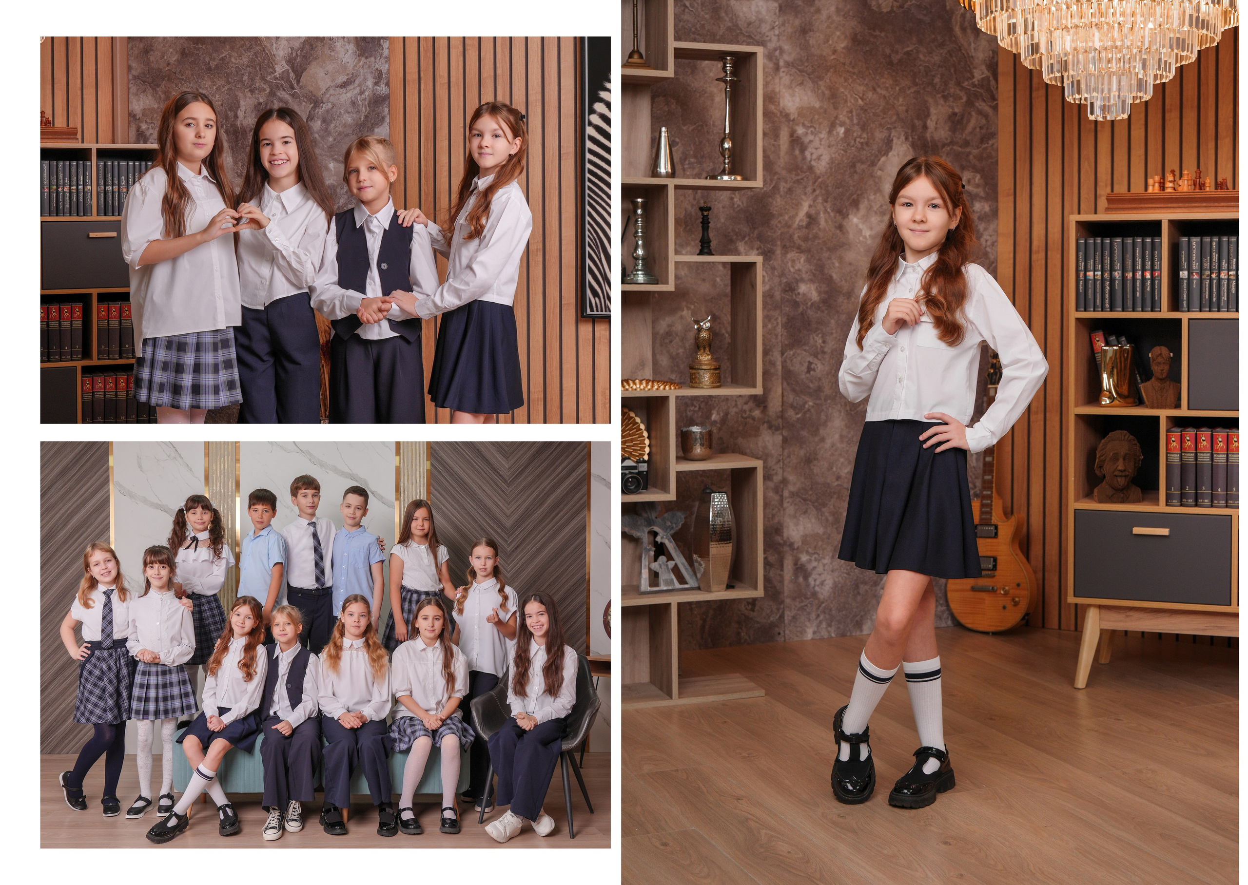 ШКОЛА 104 4 В. Красивый выпускной альбом в Краснодаре