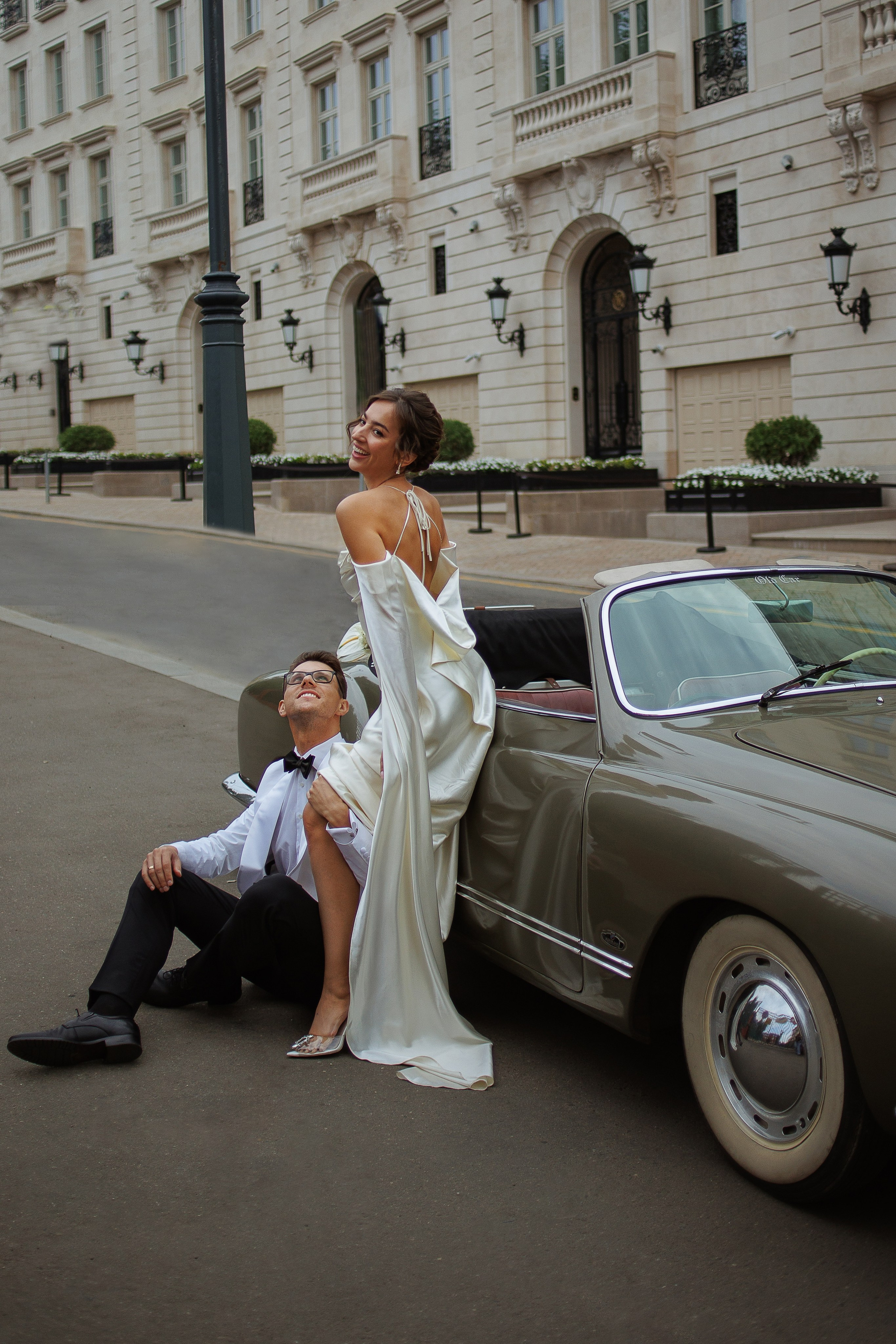 Ретро машина Анна и Владислав. Марковкина КрисТина