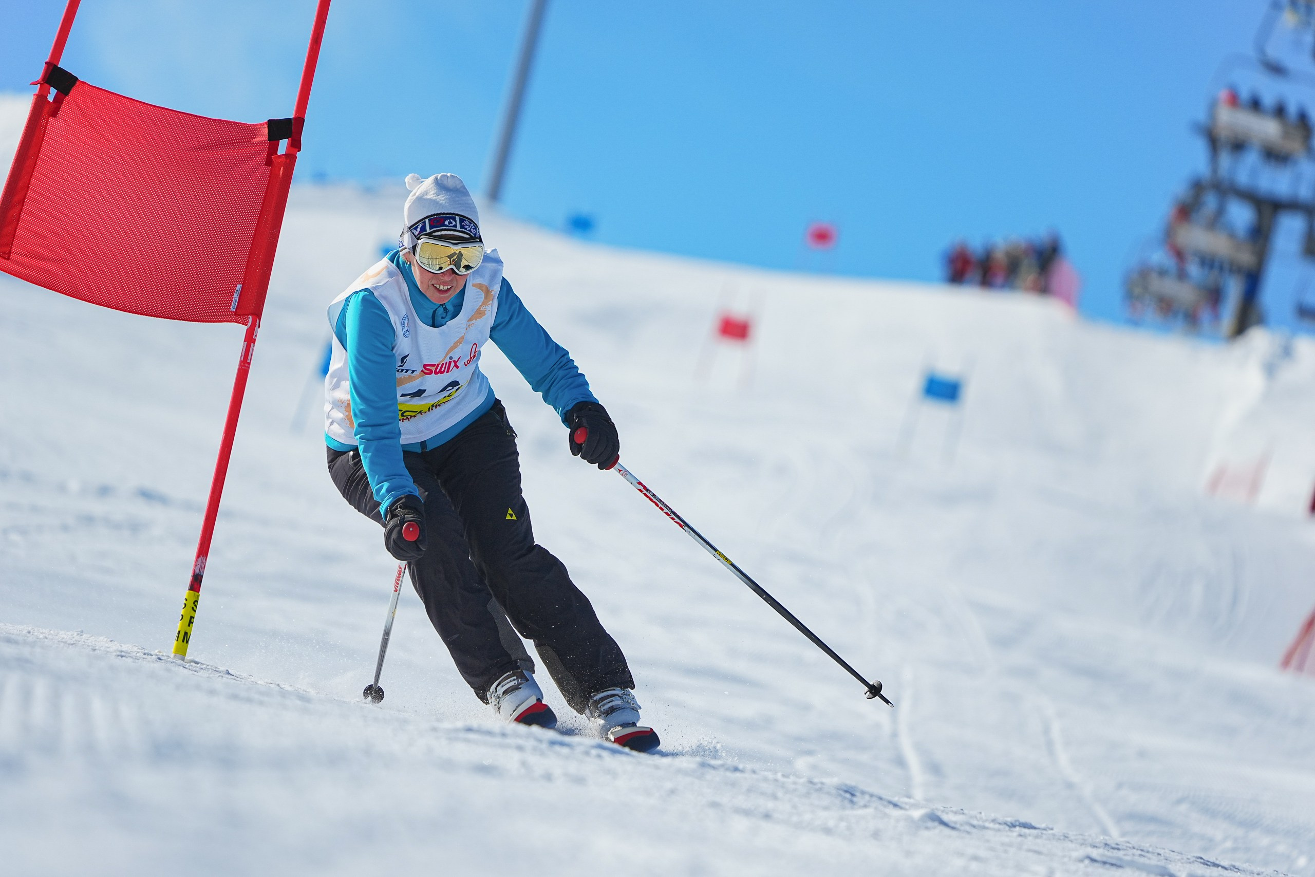 Соревнования «Приз горнолыжного клуба Леонида Тягачева», GS, 2024. Фотограф Студитский Евгений