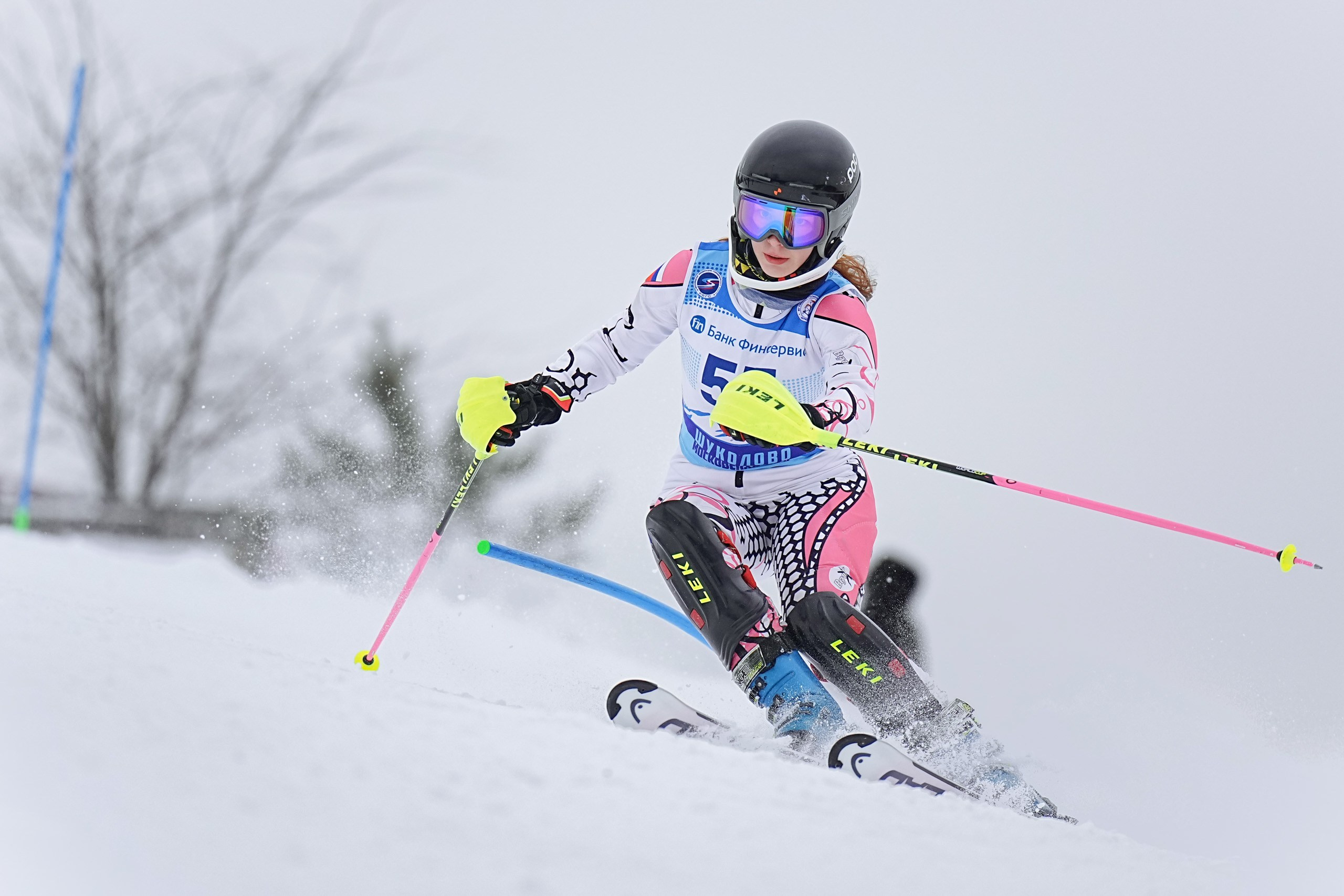 Первенство Дмитровского городского округа по горнолыжному спорту «Памяти А. Жирова» SL U14, U16. Фотограф Студитский Евгений