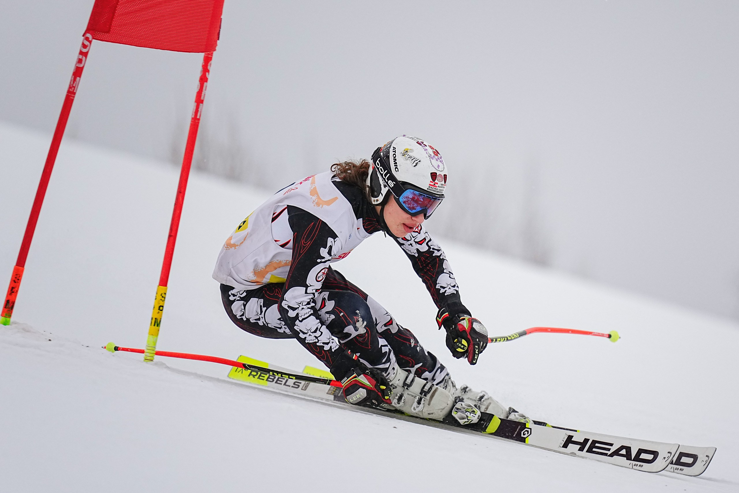 Горные лыжи. Первенство Центрального Федерального Округа. GS U16 Шуколово. Фотограф Студитский Евгений