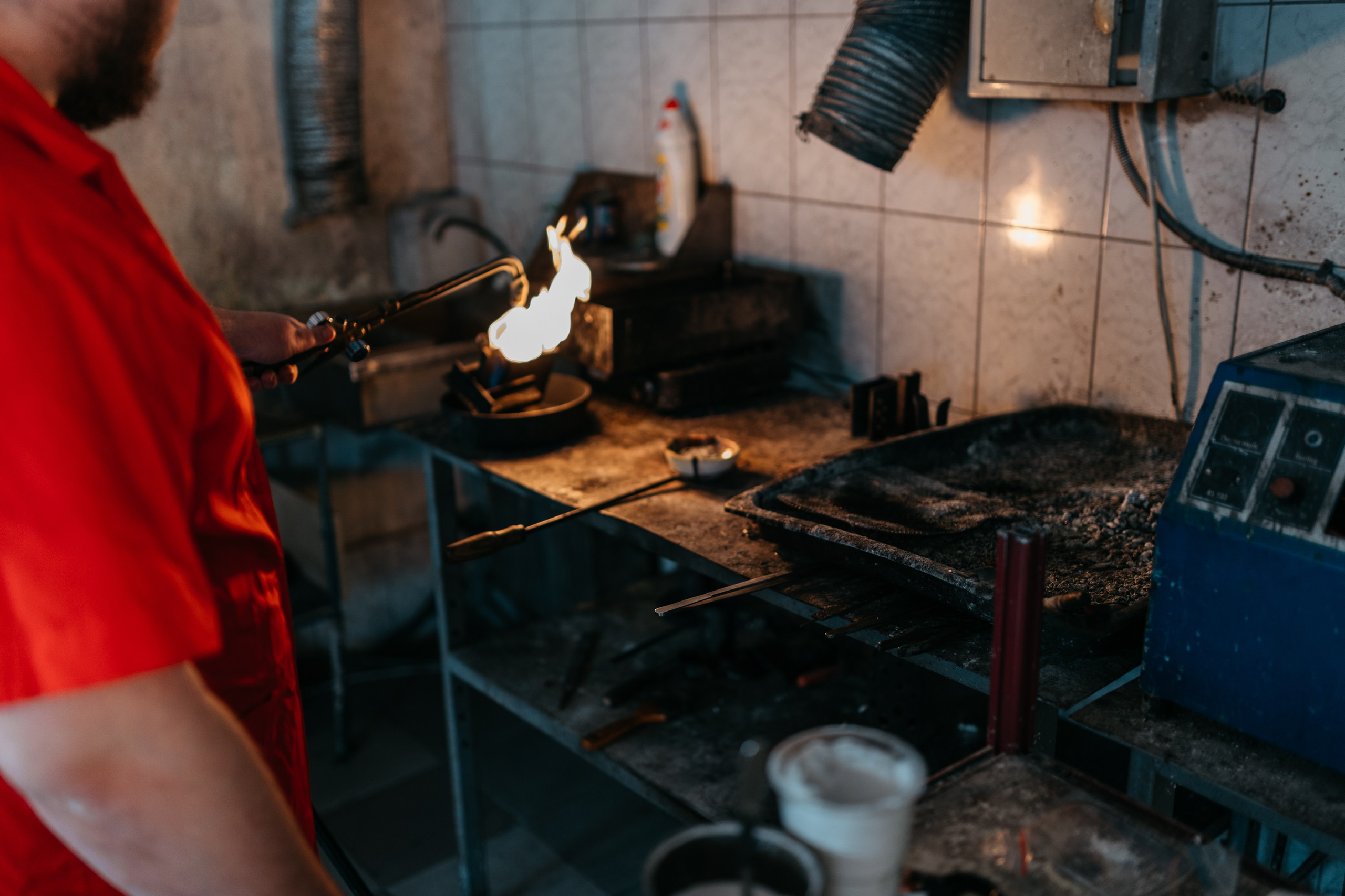 Промышленный репортаж ювелирного производства. Фотограф Олег Сотник